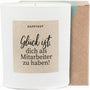Duftkerze - Glück ist dich als Mitarbeiter zu haben! - Happysoy®