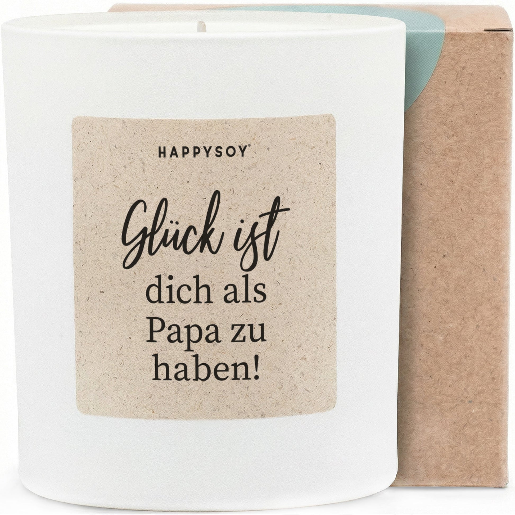 Duftkerze - Glück ist, dich als Papa zu haben! - Happysoy®