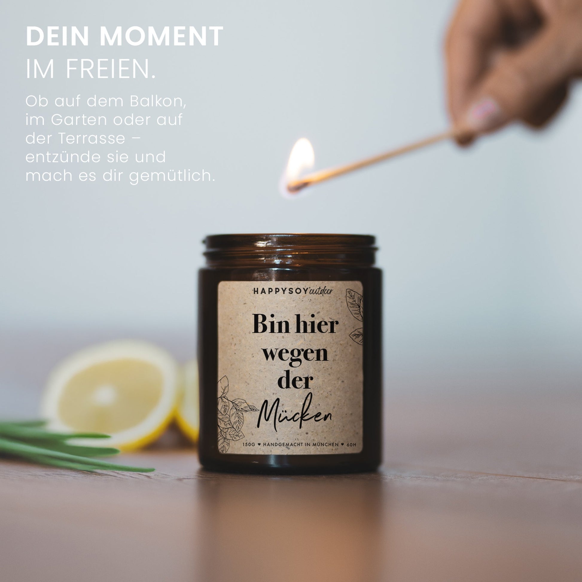 Duftkerze - Glückslicht - Happysoy®