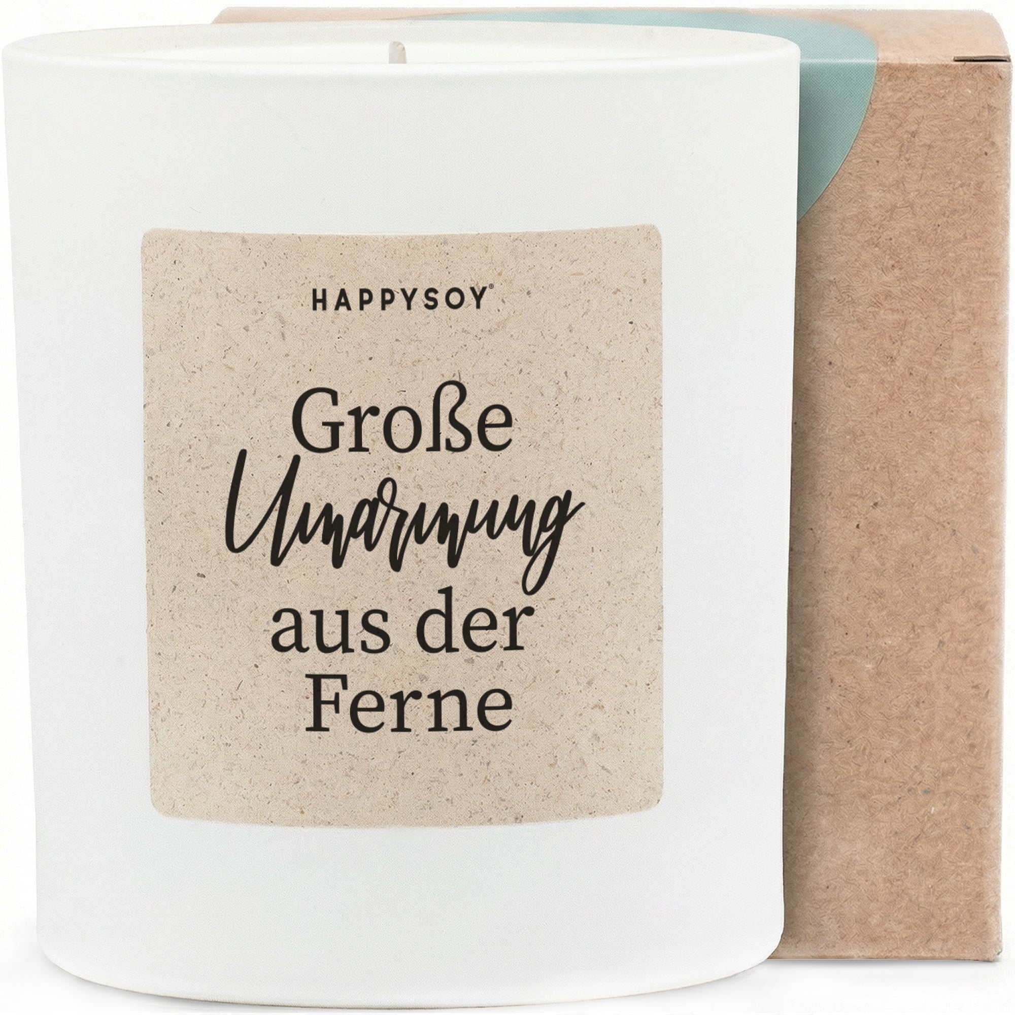 Duftkerze - Große Umarmung aus der Ferne - Happysoy®