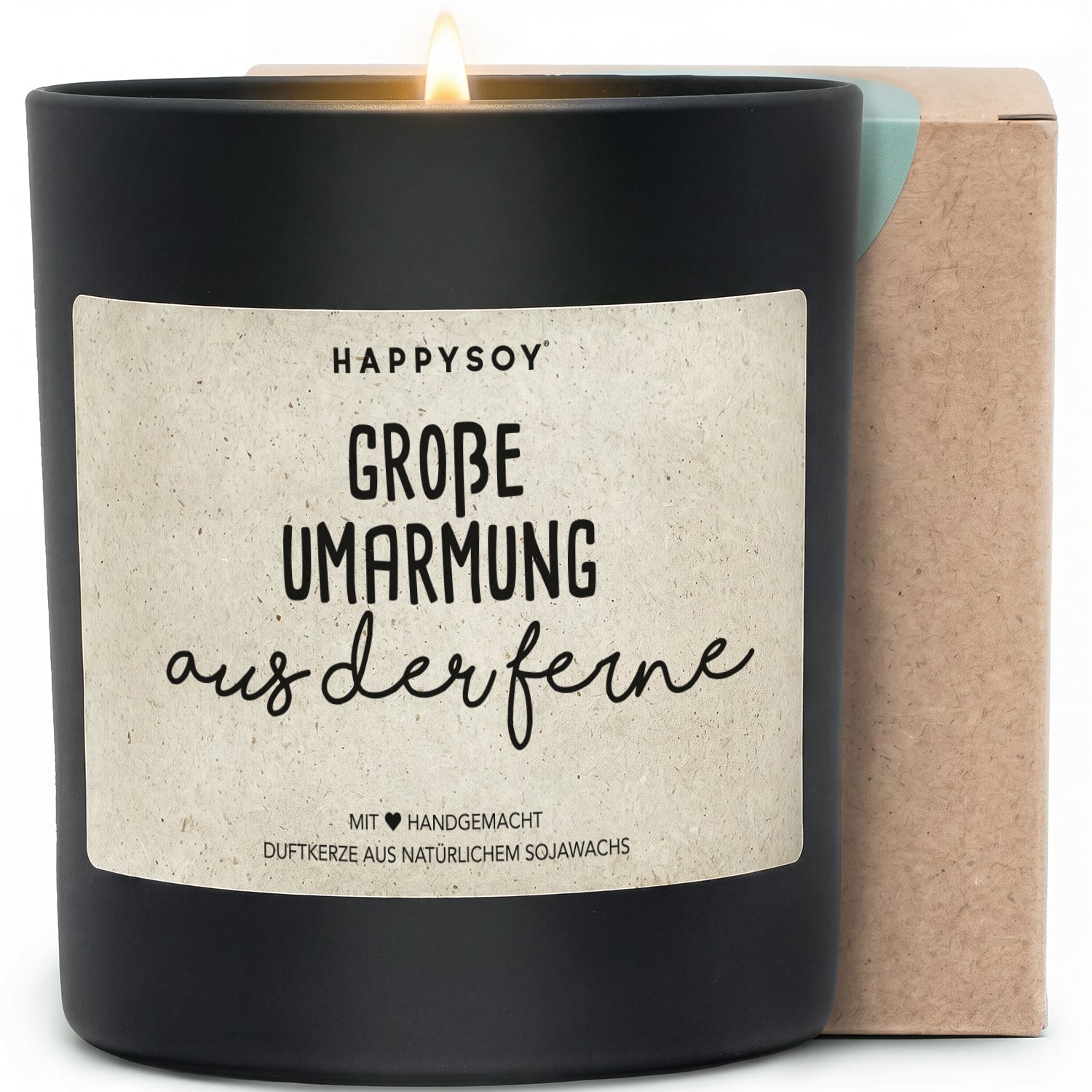 Duftkerze - Große Umarmung aus der Ferne - Happysoy®