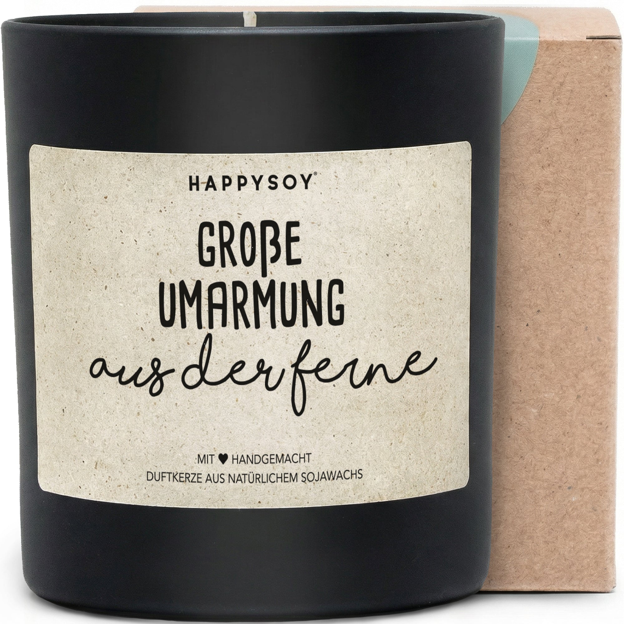 Duftkerze - Große Umarmung aus der Ferne - Happysoy®