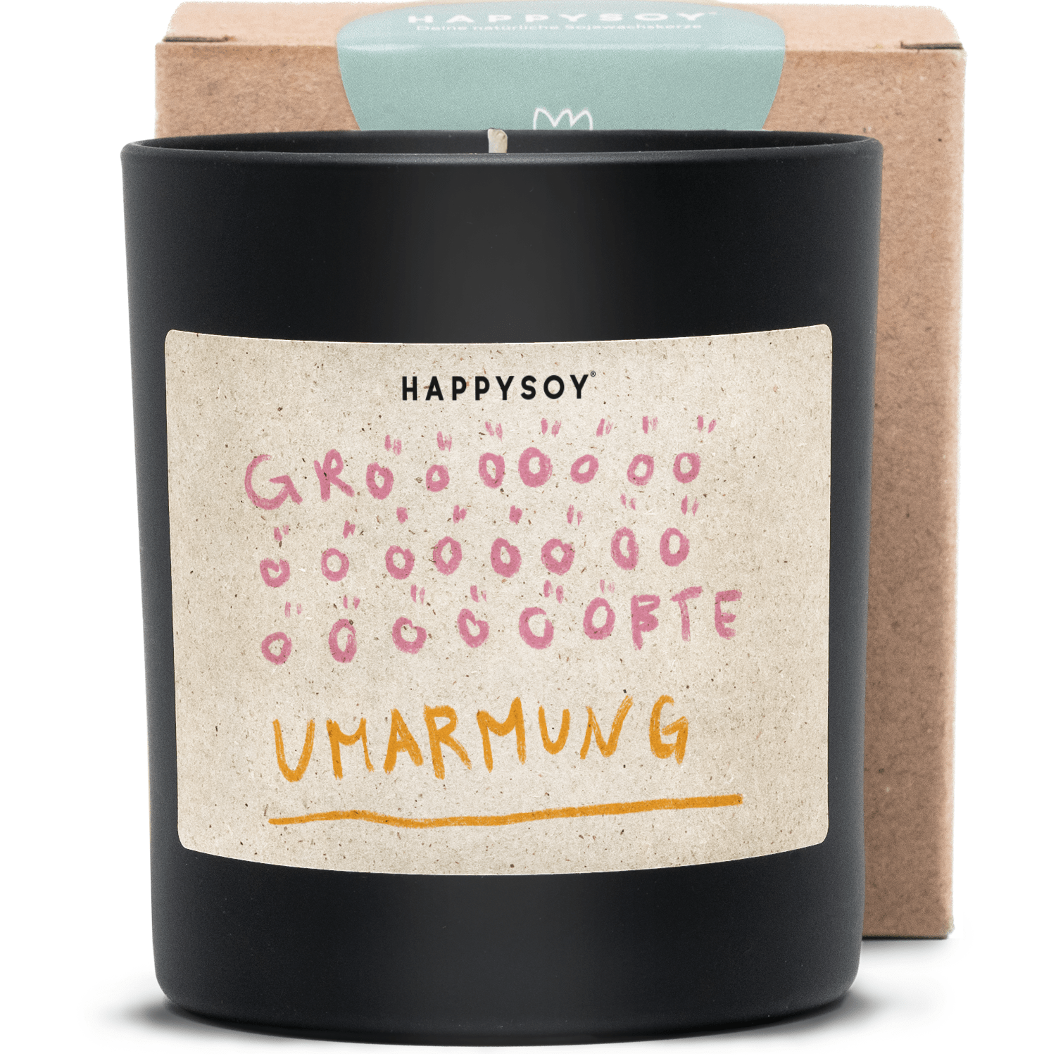 Duftkerze - Größte Umarmung - Happysoy®