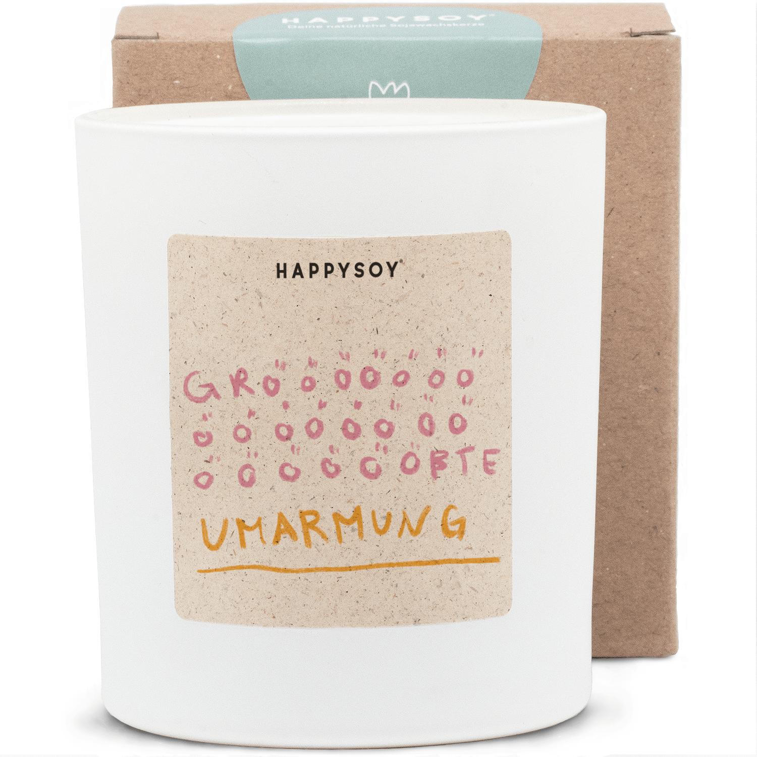Duftkerze - Größte Umarmung - Happysoy®