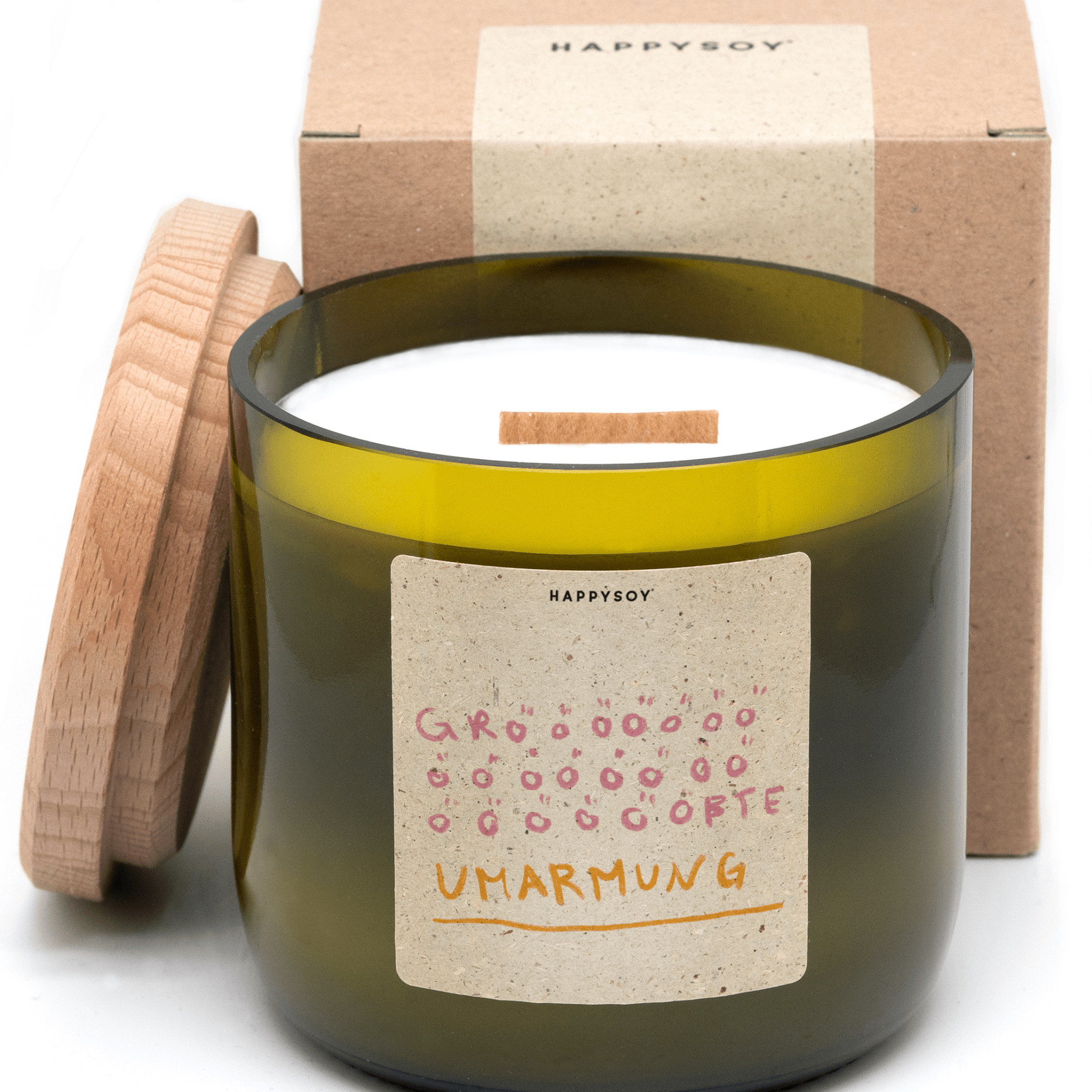 Duftkerze - Größte Umarmung - Happysoy®