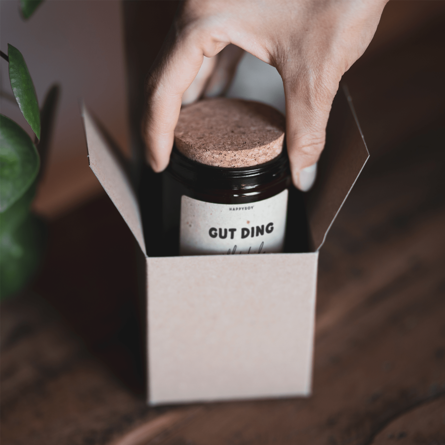 Duftkerze - GUT DING will Weile haben - Happysoy®