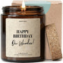 Duftkerze - Happy Birthday Du Wunder! - Happysoy®