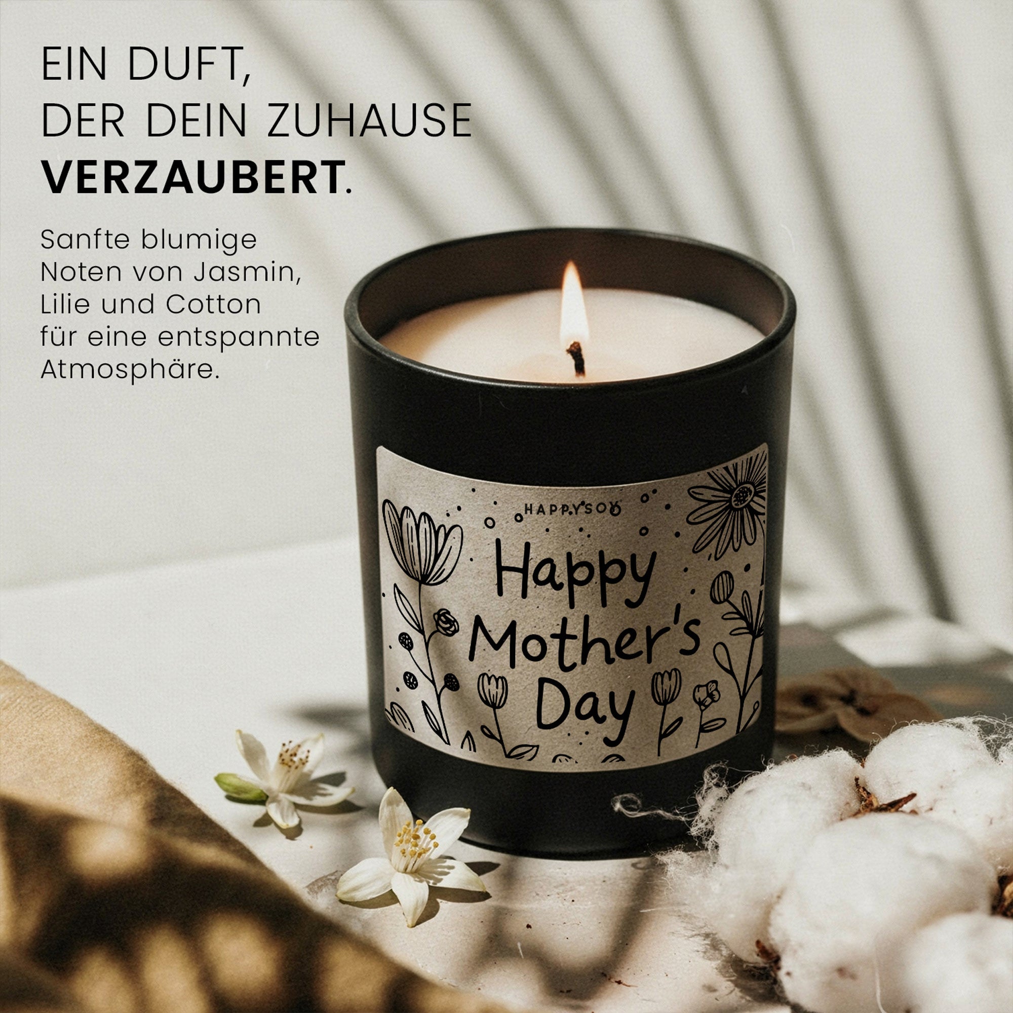 Duftkerze - Happy Mother´s Day - Happysoy®