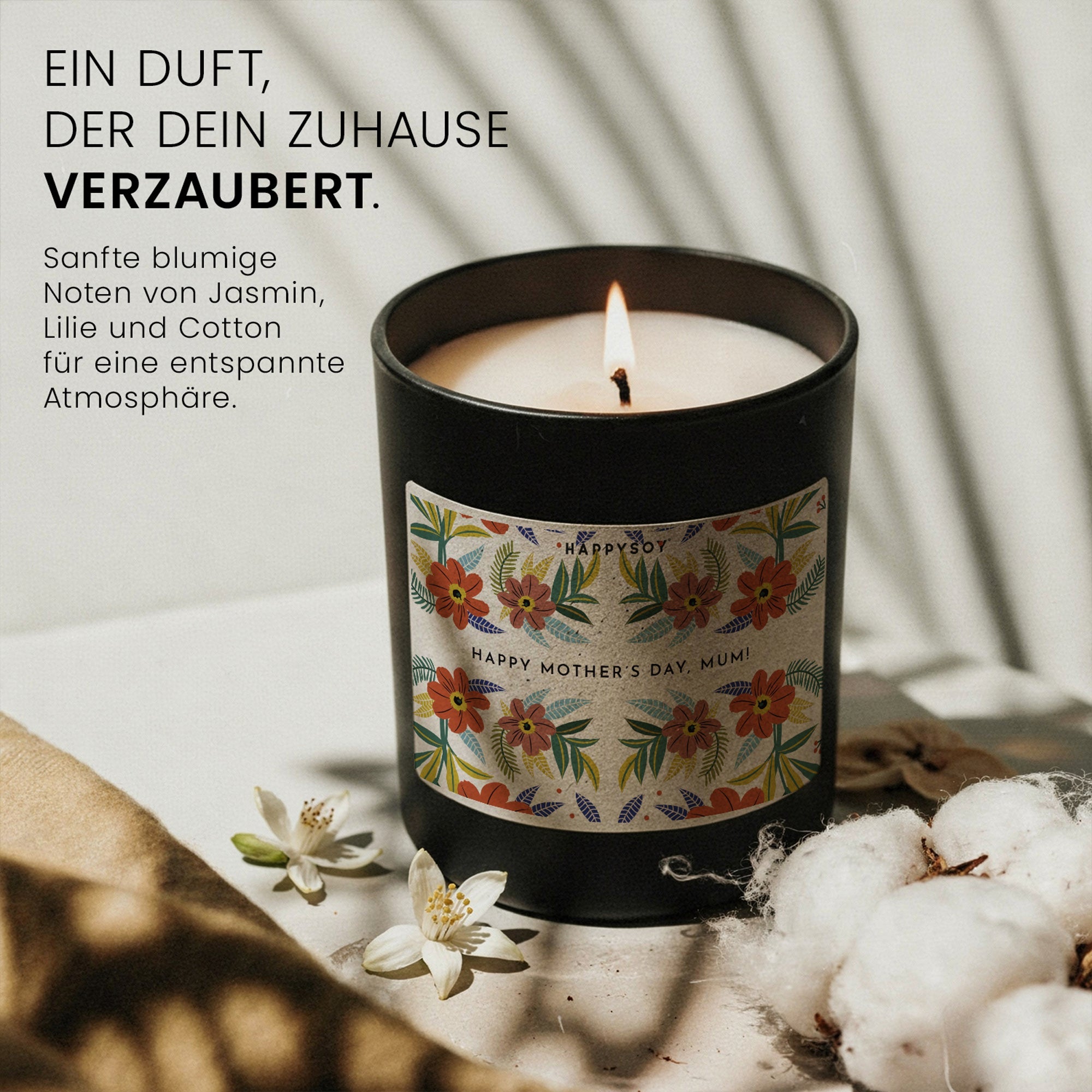 Duftkerze - HAPPY MOTHER’S DAY, MUM! - Happysoy®