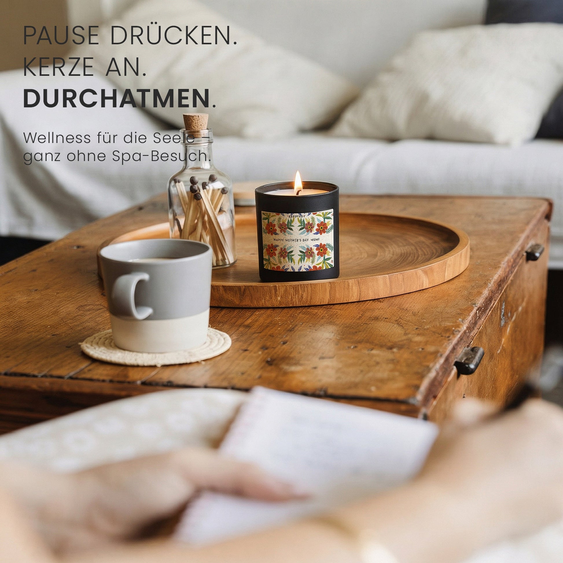 Duftkerze - HAPPY MOTHER’S DAY, MUM! - Happysoy®