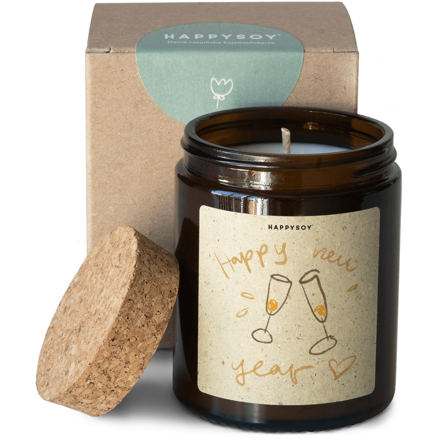 Duftkerze - Happy New Year - Happysoy®