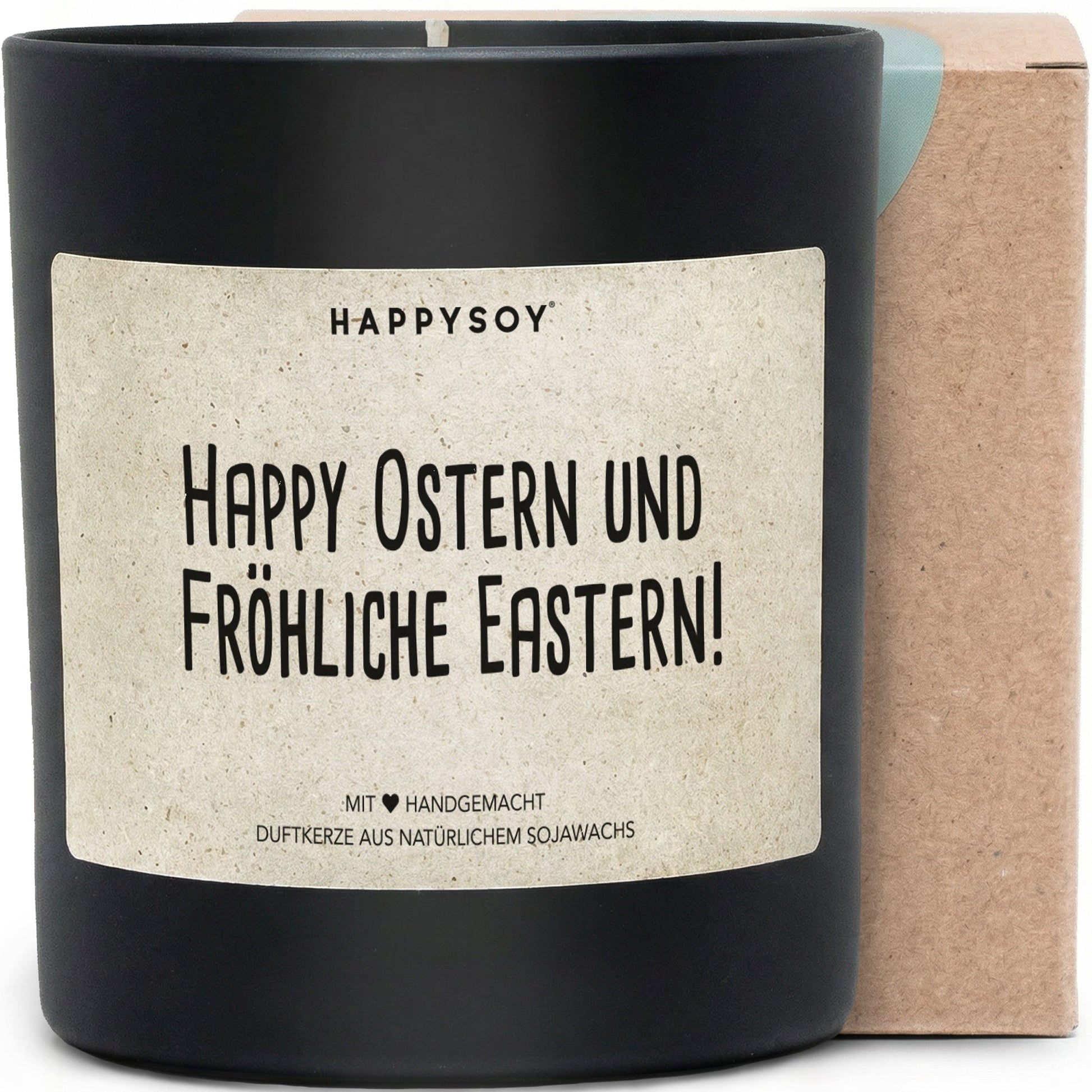 Duftkerze - Happy Ostern und fröhliche Eastern! - Happysoy®