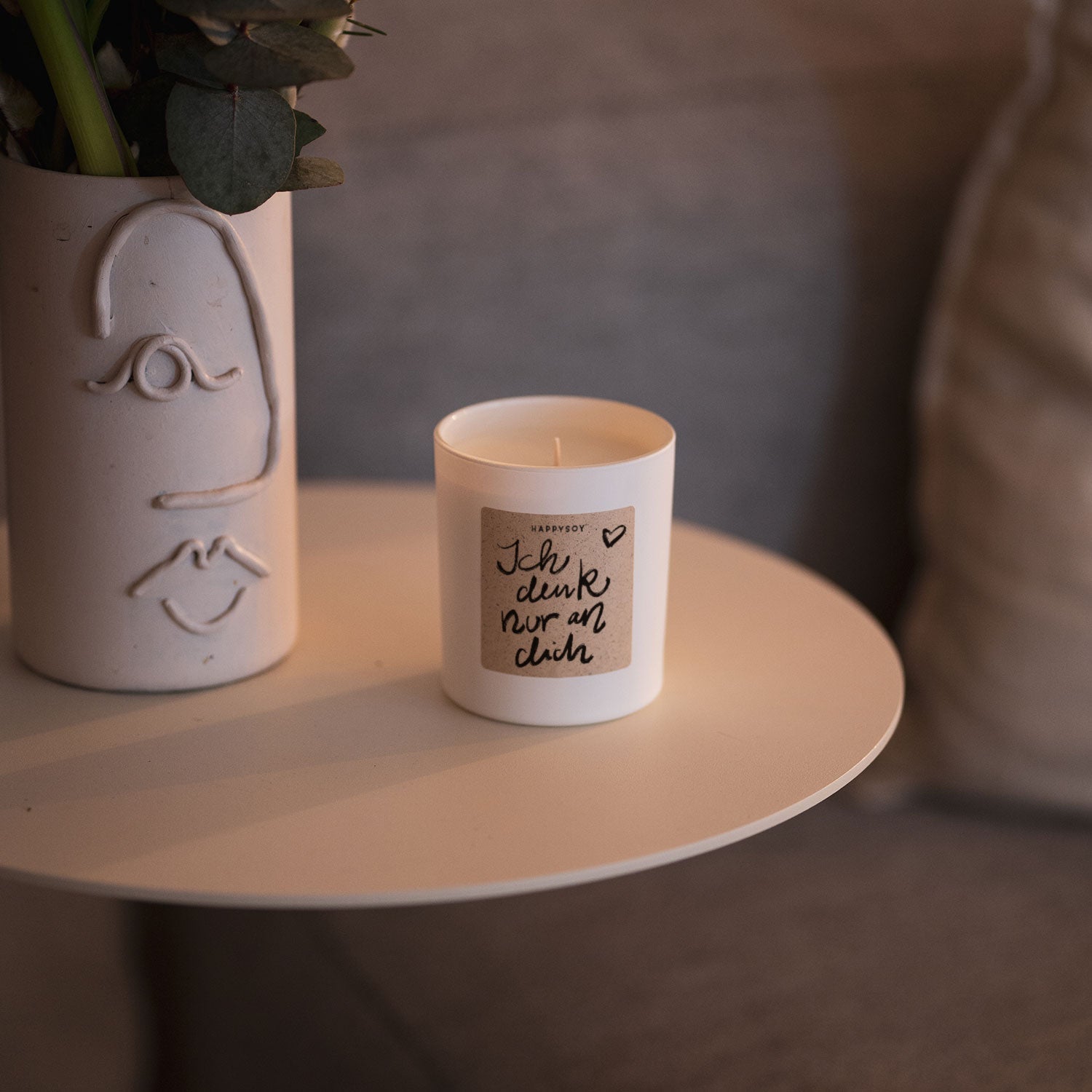 Duftkerze - HAPPYSOY® by Steffi Bauer ich denk nur an dich - Happysoy®