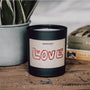 Duftkerze - HAPPYSOY® by Steffi Bauer - Love rosarot - Happysoy®