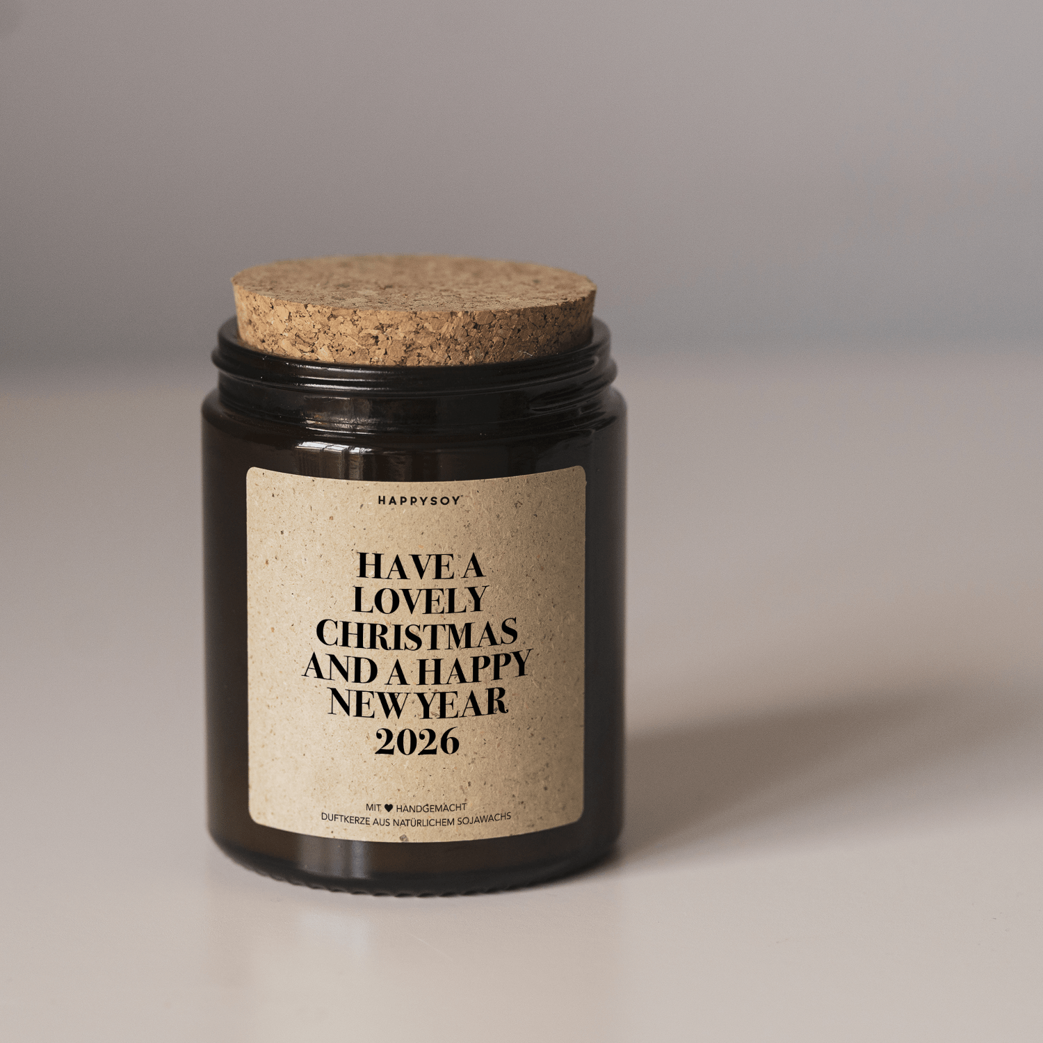 Duftkerze - Have a lovely Christmas and a happy new year 2025 - Happysoy®