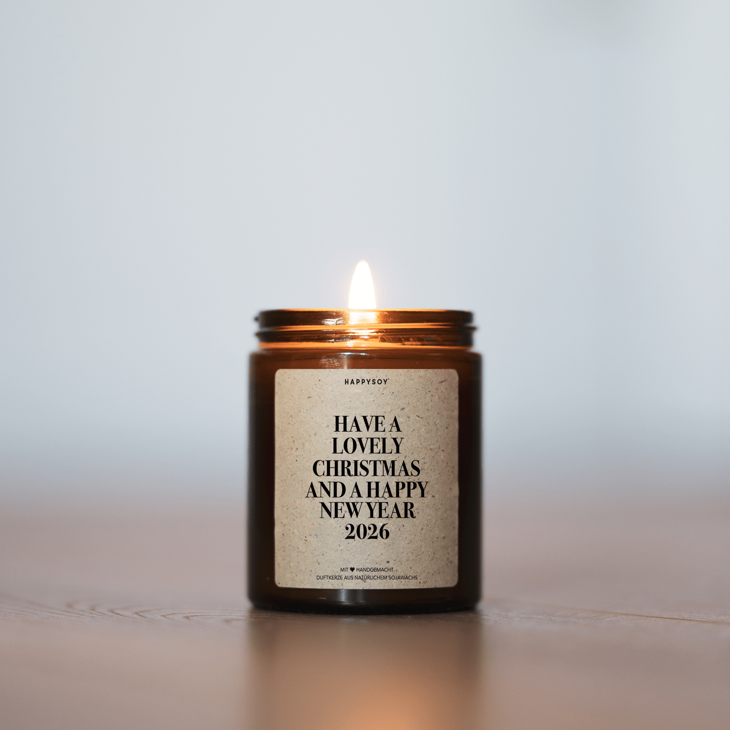 Duftkerze - Have a lovely Christmas and a happy new year 2025 - Happysoy®