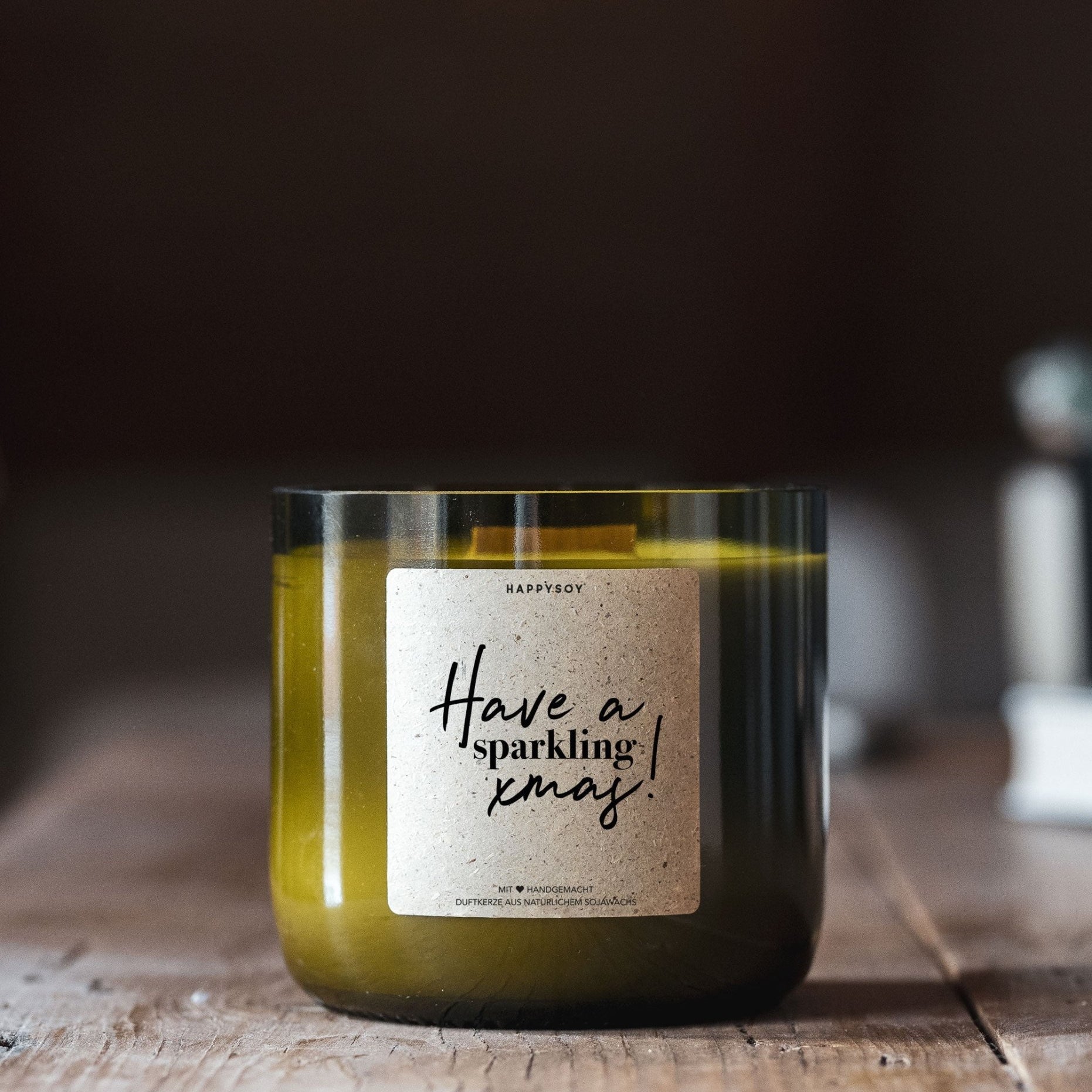 Duftkerze - Have a sparkling Xmas! - Happysoy®