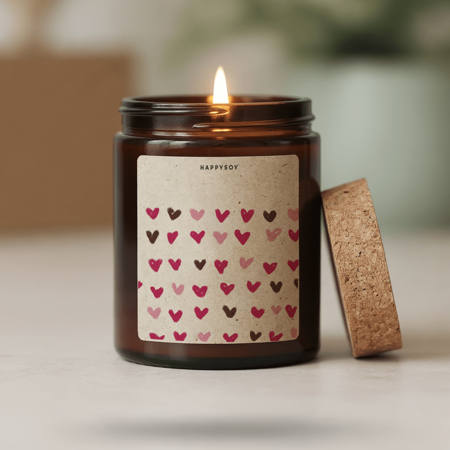 Duftkerze - Herzchen - Happysoy®
