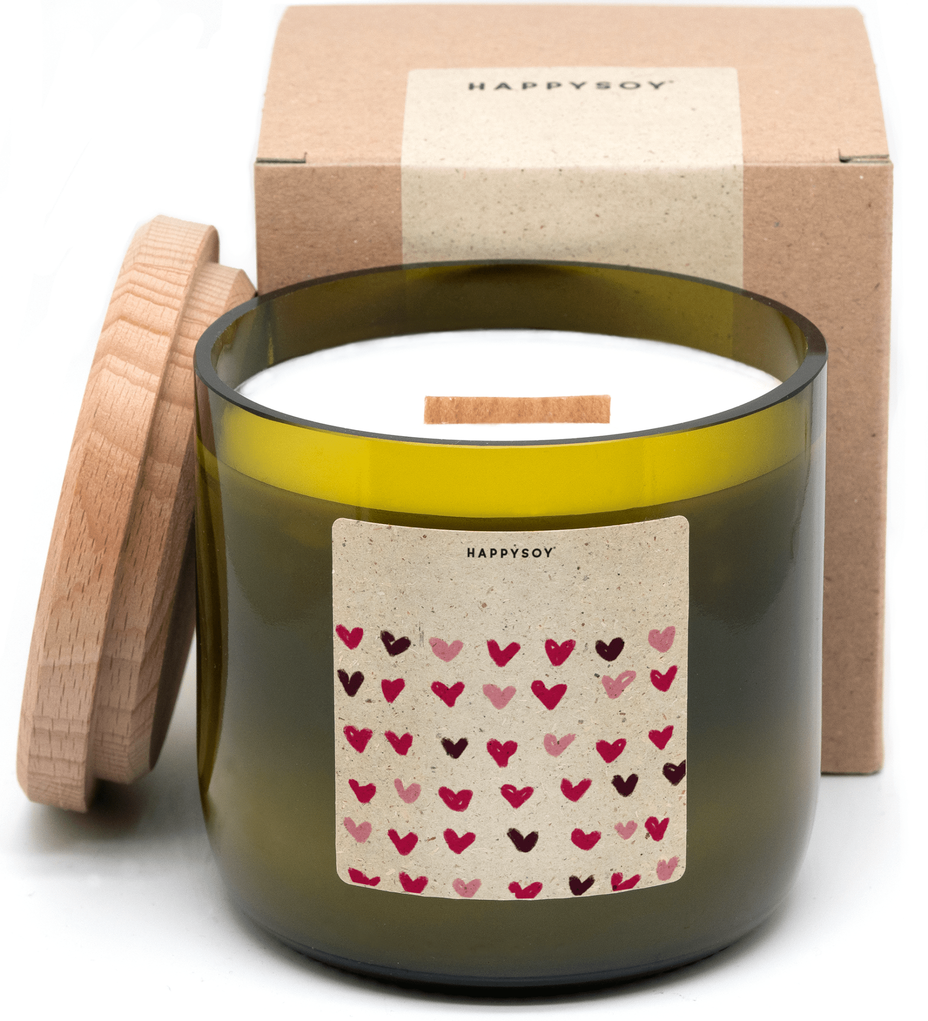 Duftkerze - Herzchen - Happysoy®