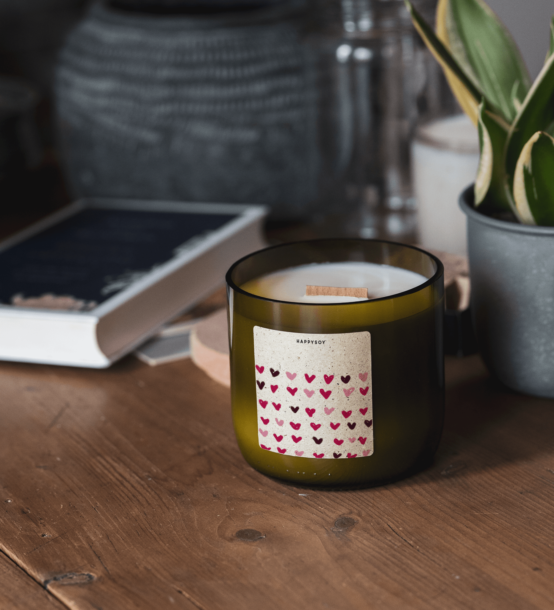 Duftkerze - Herzchen - Happysoy®