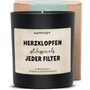 Duftkerze - Herzklopfen ist besser als jeder Filter. - Happysoy®