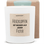 Duftkerze - Herzklopfen ist besser als jeder Filter. - Happysoy®