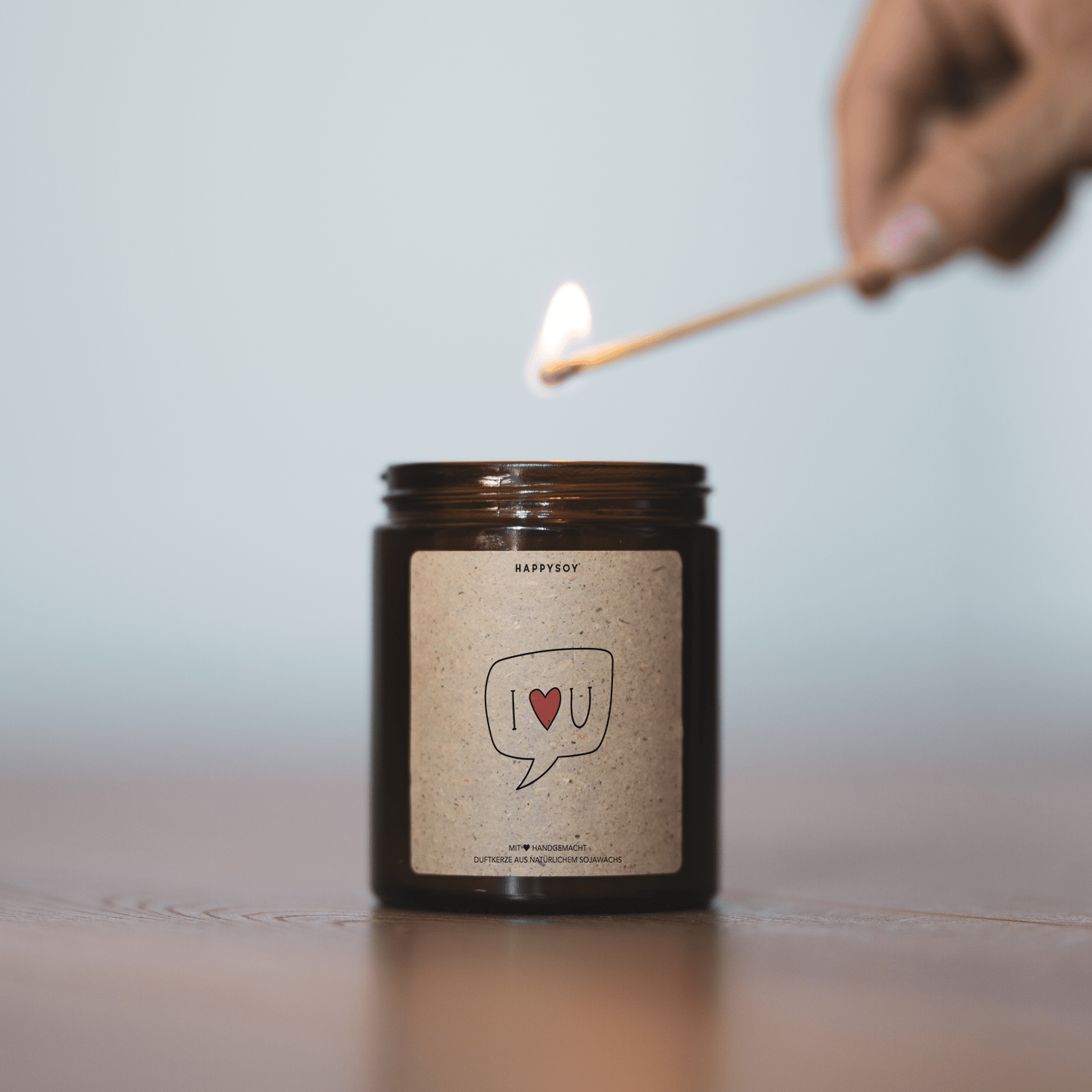 Duftkerze - I Love You - Happysoy®