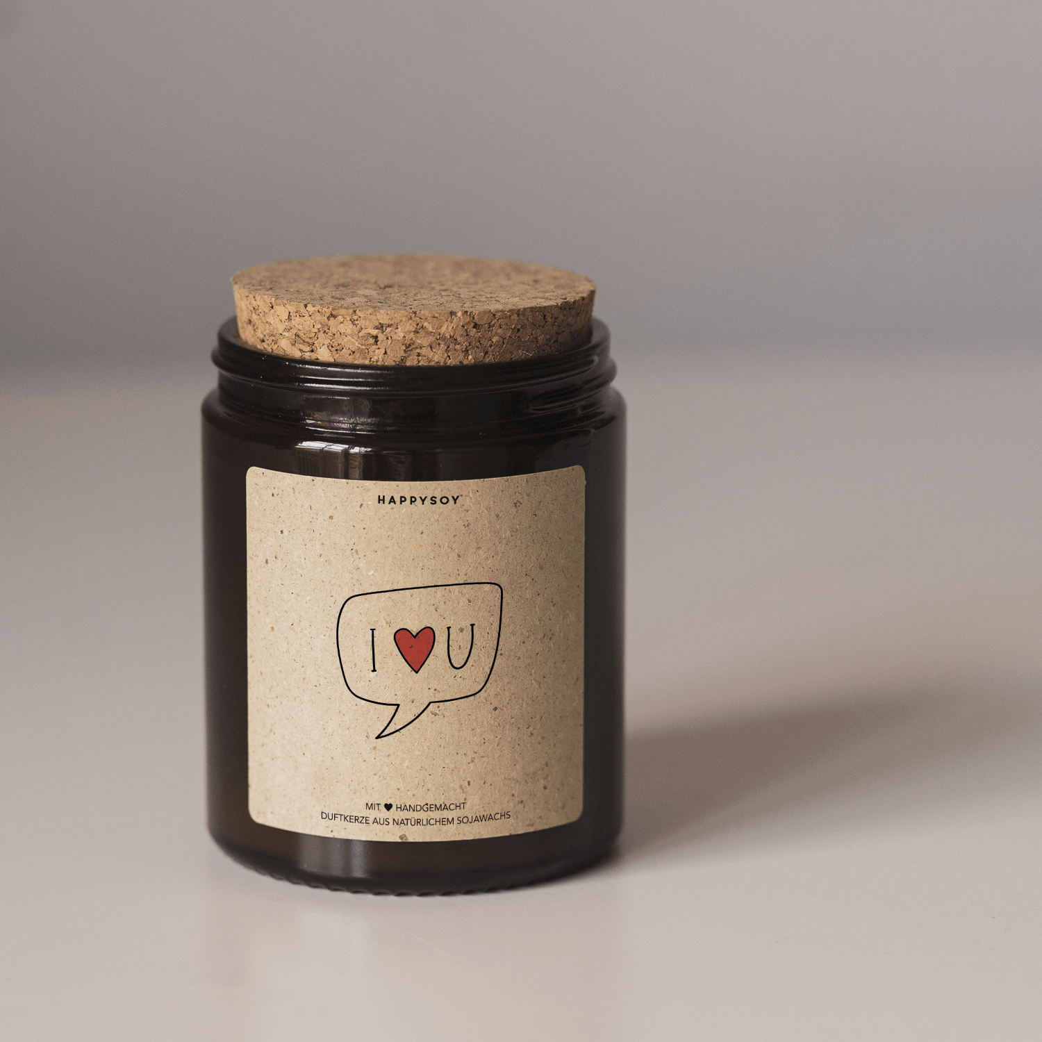 Duftkerze - I Love You - Happysoy®