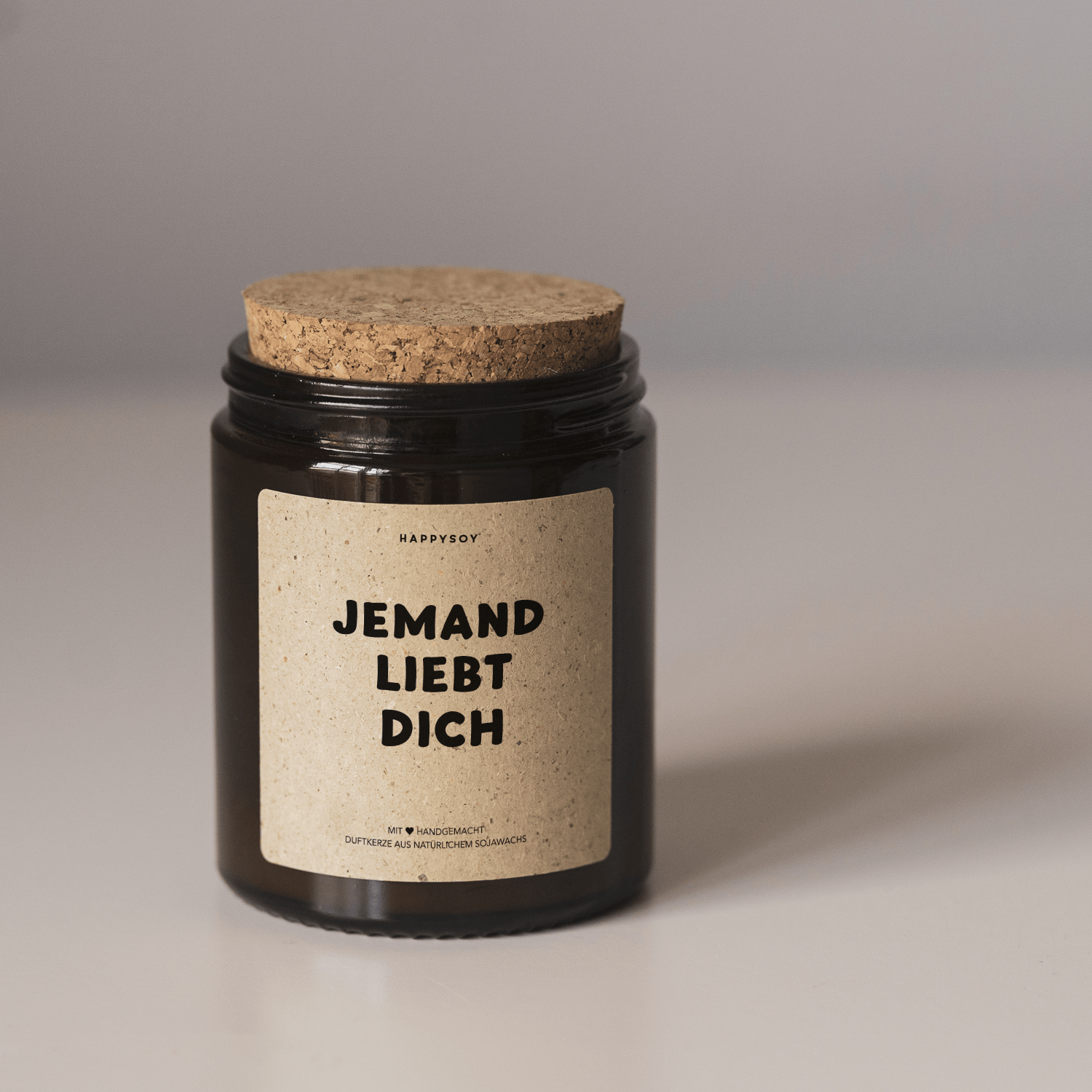 Duftkerze - Jemand liebt dich. - Happysoy®