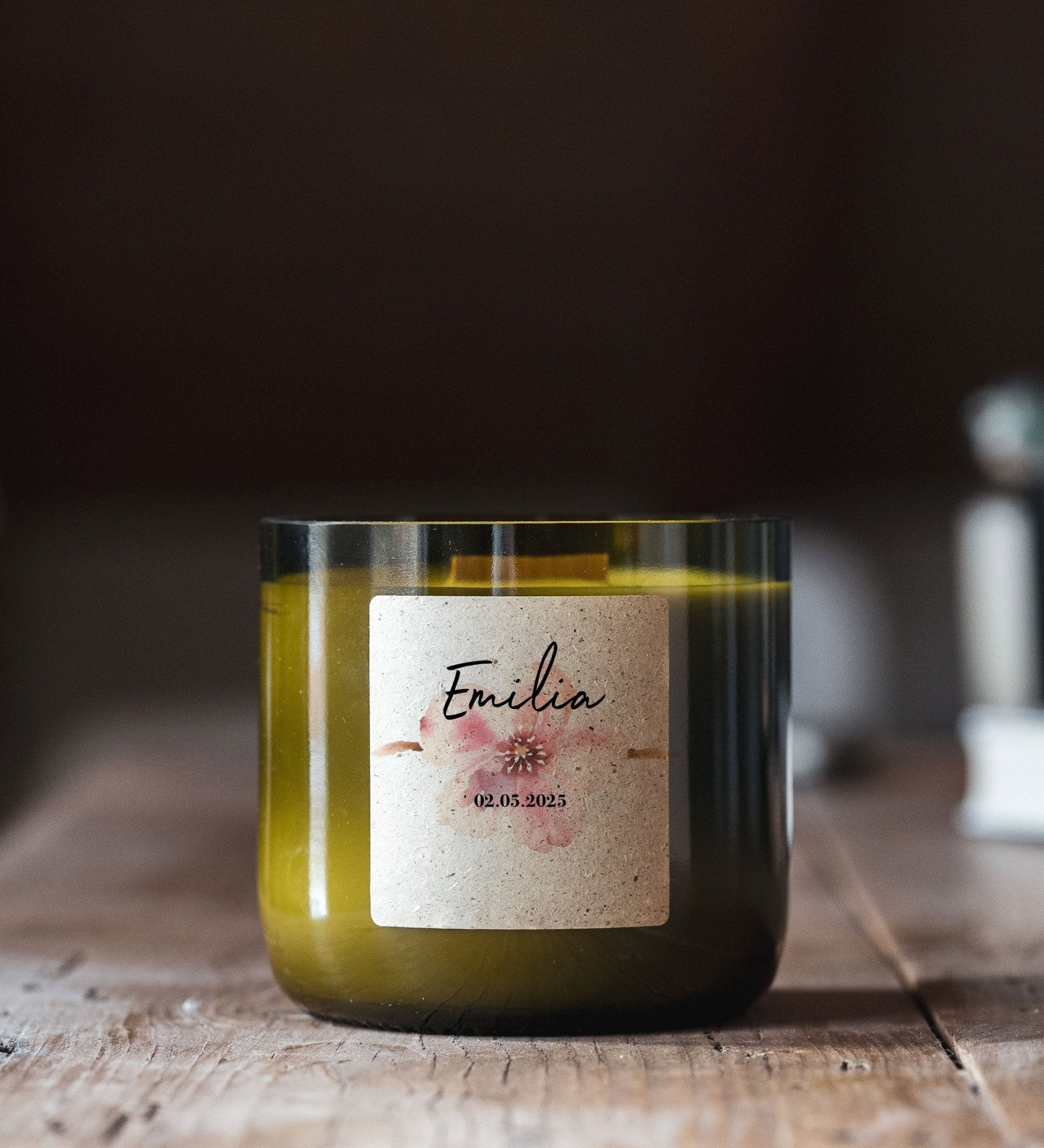 Duftkerze - Kirschblüte (Personalisierbar) - Happysoy®