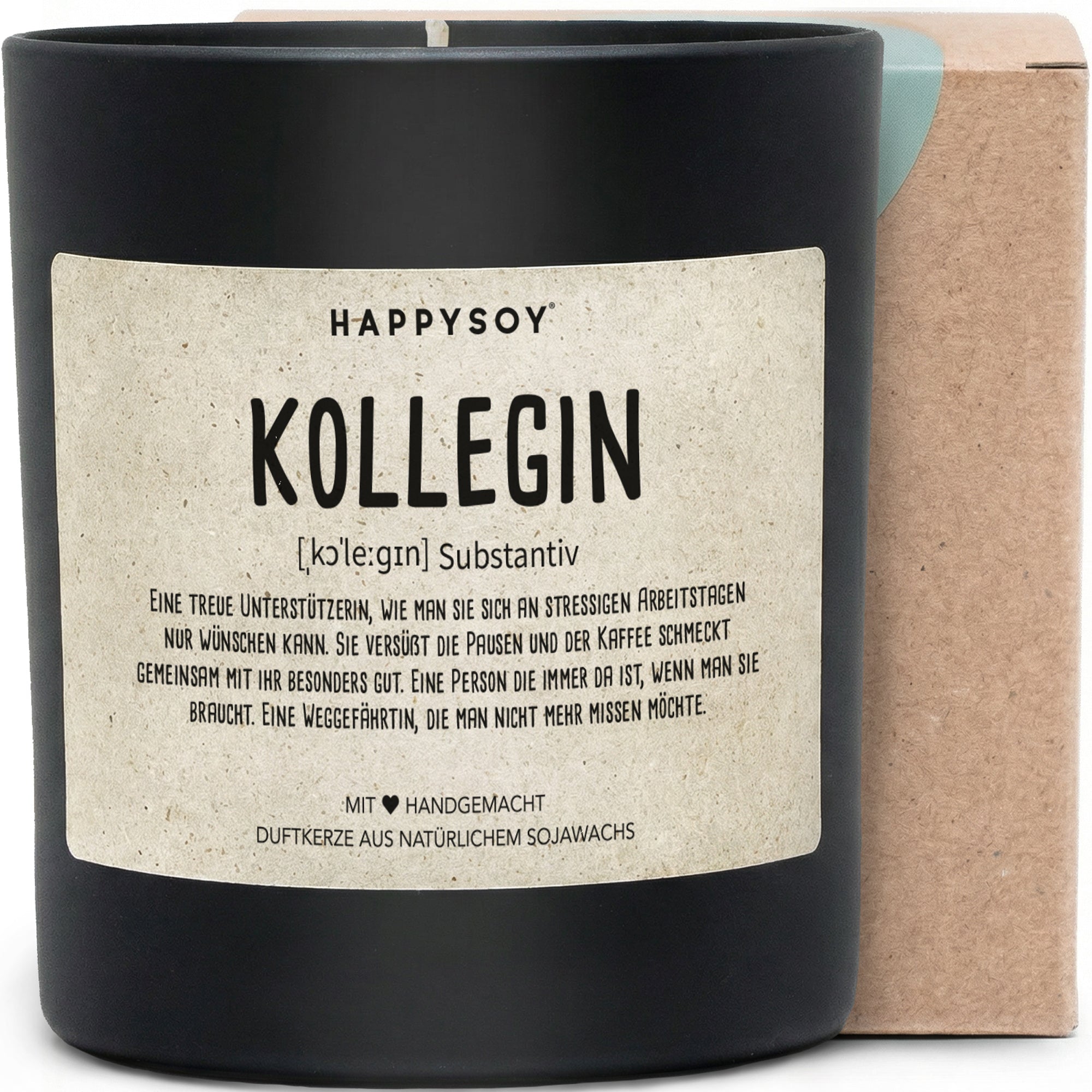 Duftkerze - Kollegin Definition - Happysoy®