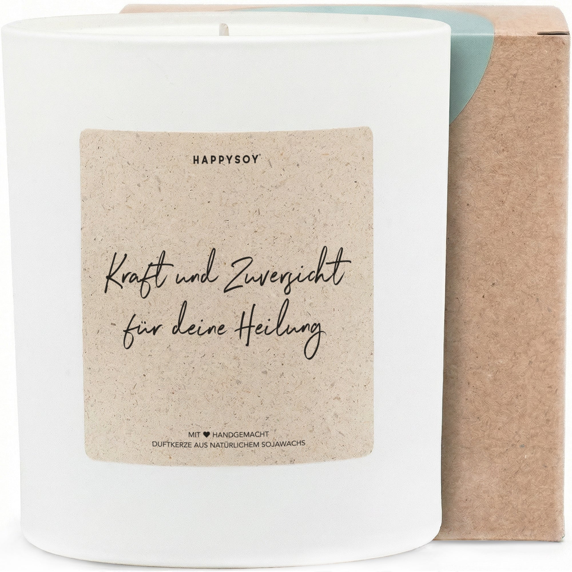 Duftkerze - Kraft und Zuversicht für deine Heilung - Happysoy®