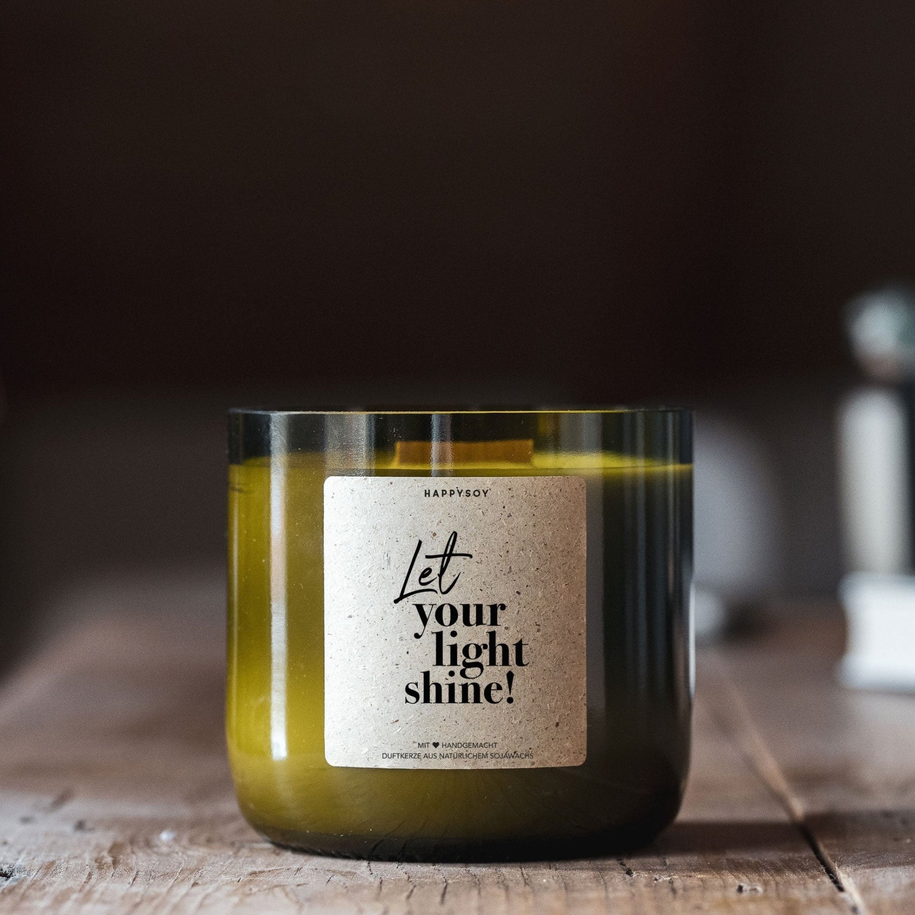 Duftkerze - Let your light shine! - Happysoy®