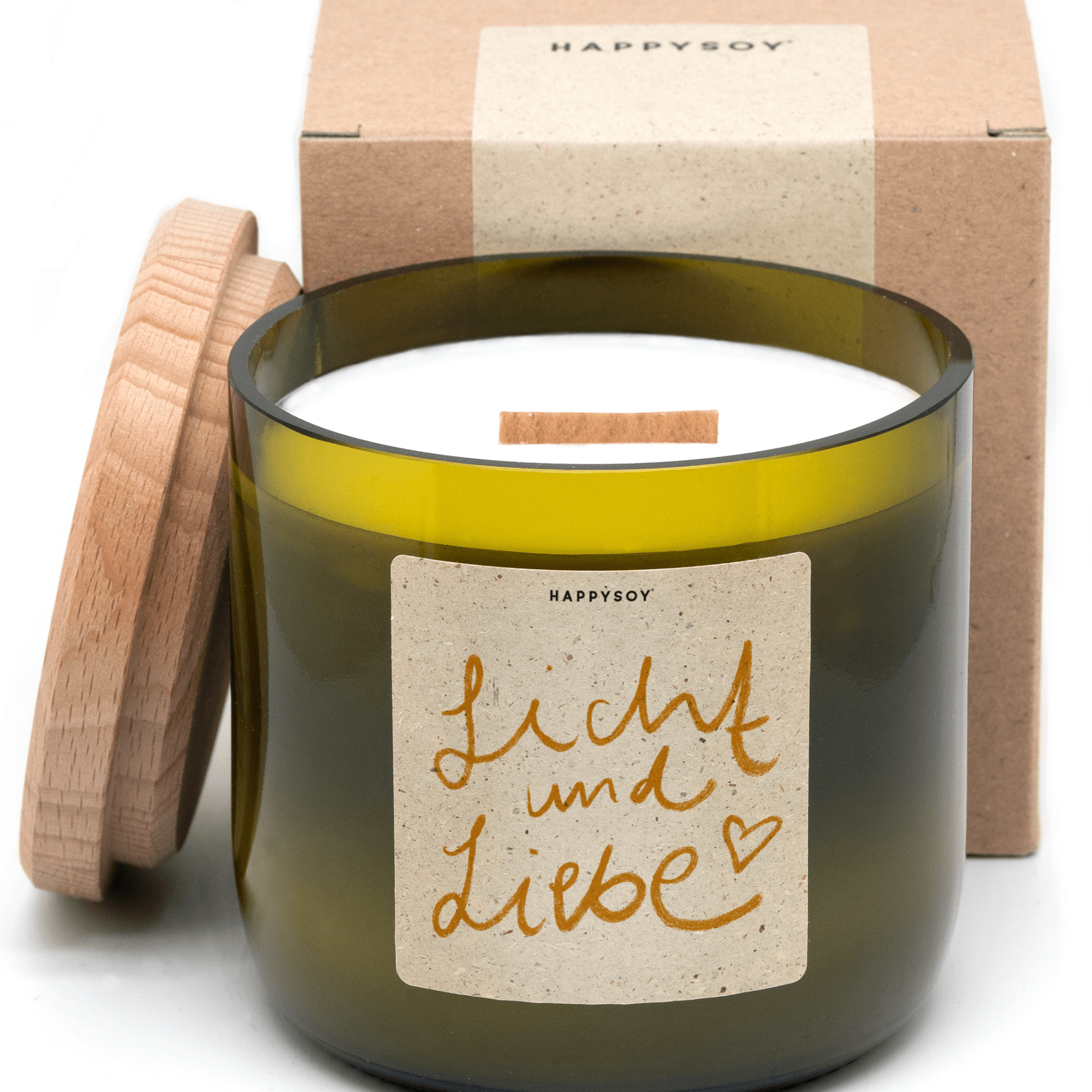 Duftkerze - Licht und Liebe - Happysoy®