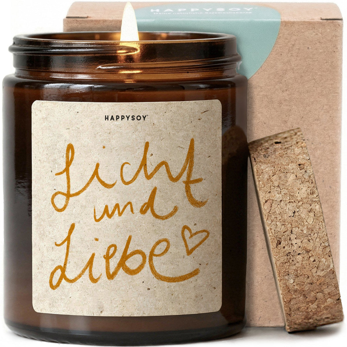 Duftkerze - Licht und Liebe - Happysoy®