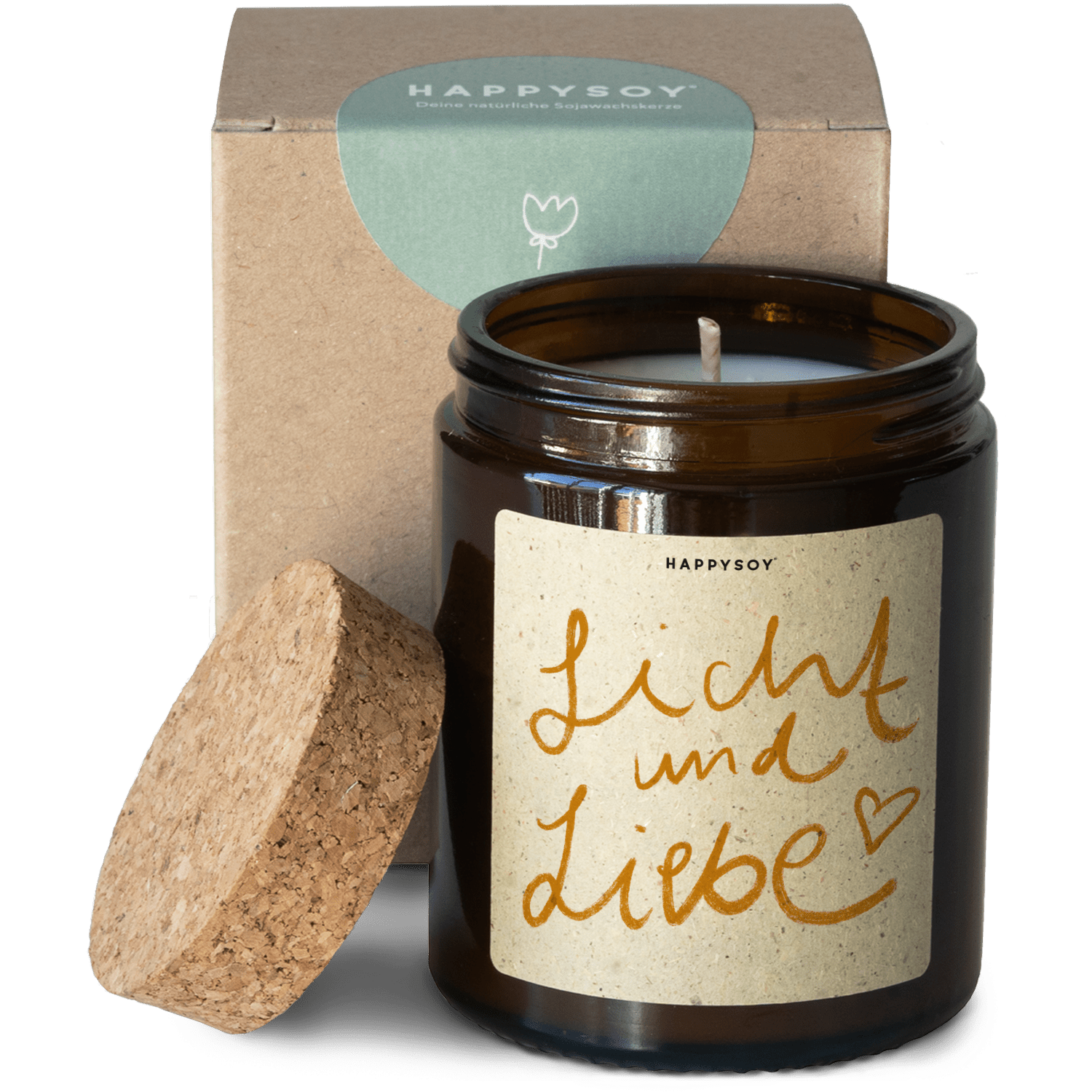 Duftkerze - Licht und Liebe - Happysoy®