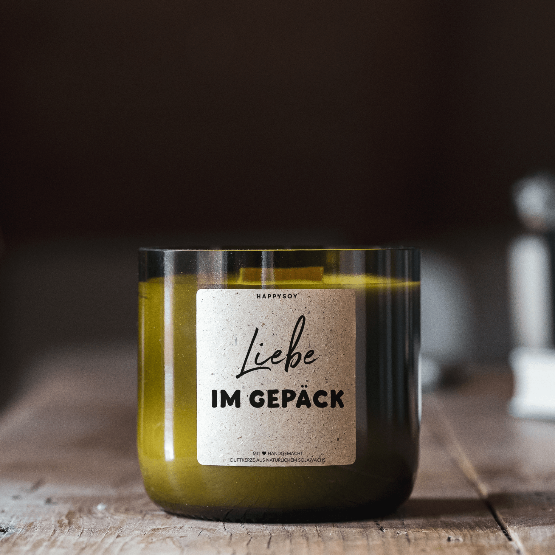 Duftkerze - Liebe im Gepäck - Happysoy®