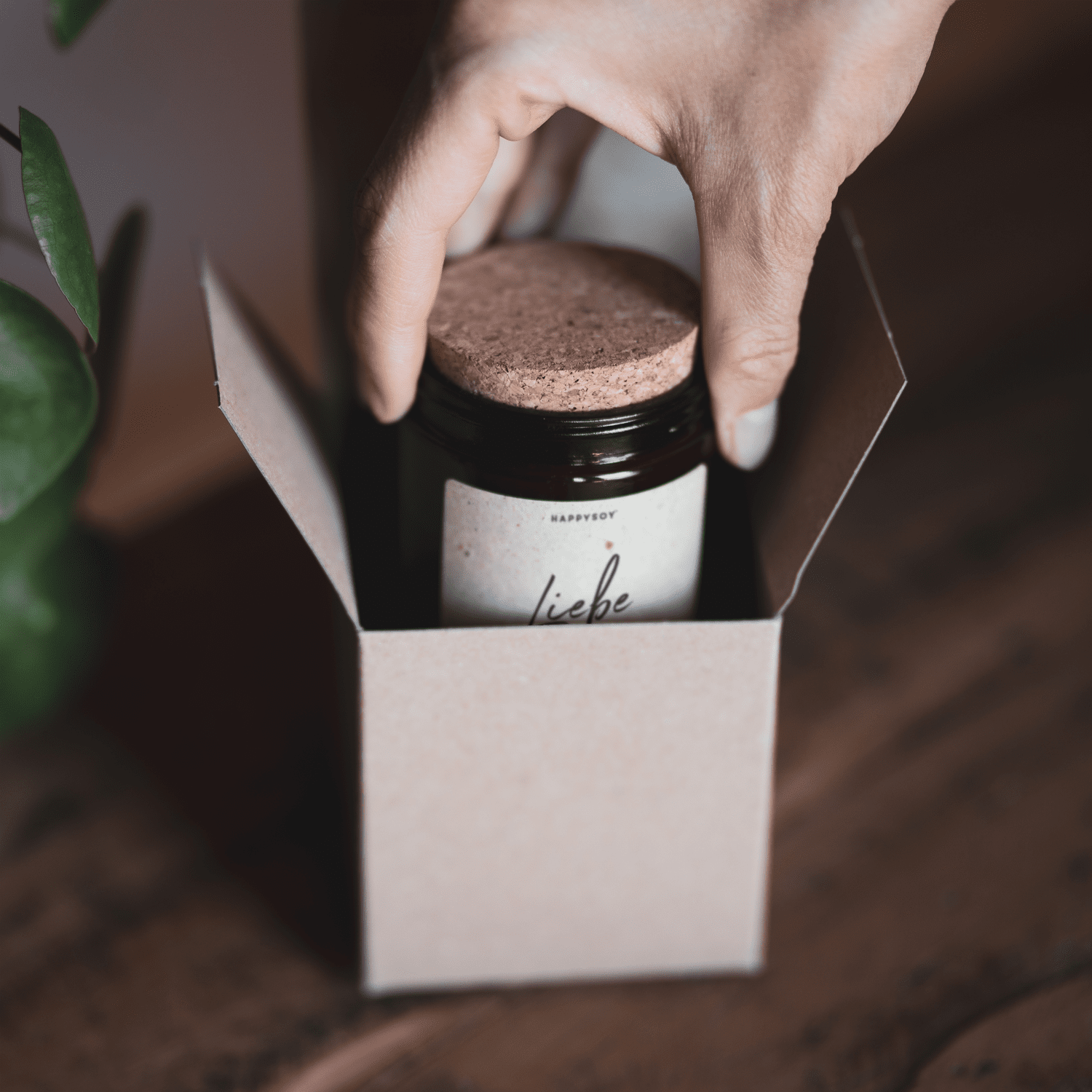 Duftkerze - Liebe ist das schönste Risiko - Happysoy®