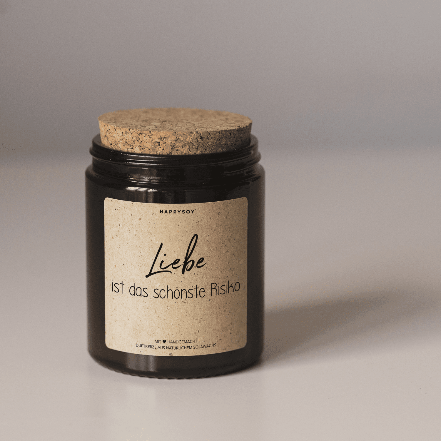 Duftkerze - Liebe ist das schönste Risiko - Happysoy®