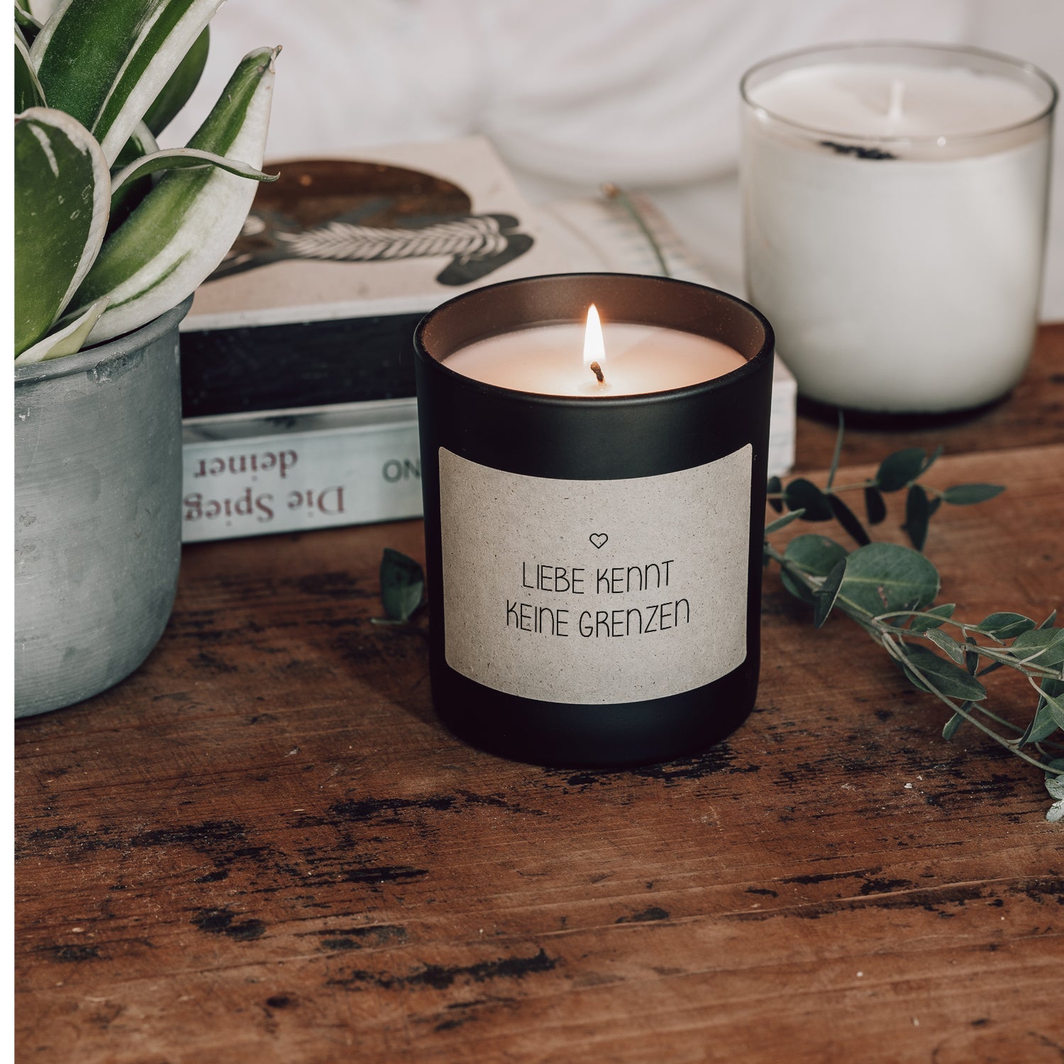 Duftkerze - Liebe kennt keine Grenzen - Happysoy®