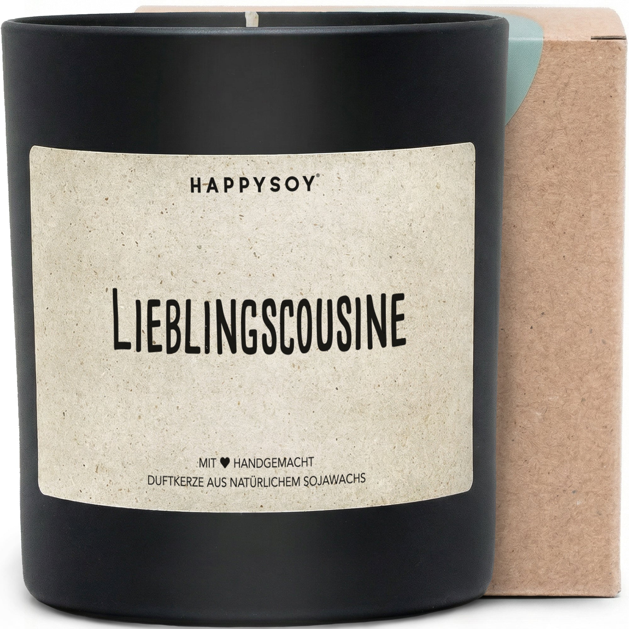 Duftkerze - Lieblingscousine - Happysoy®