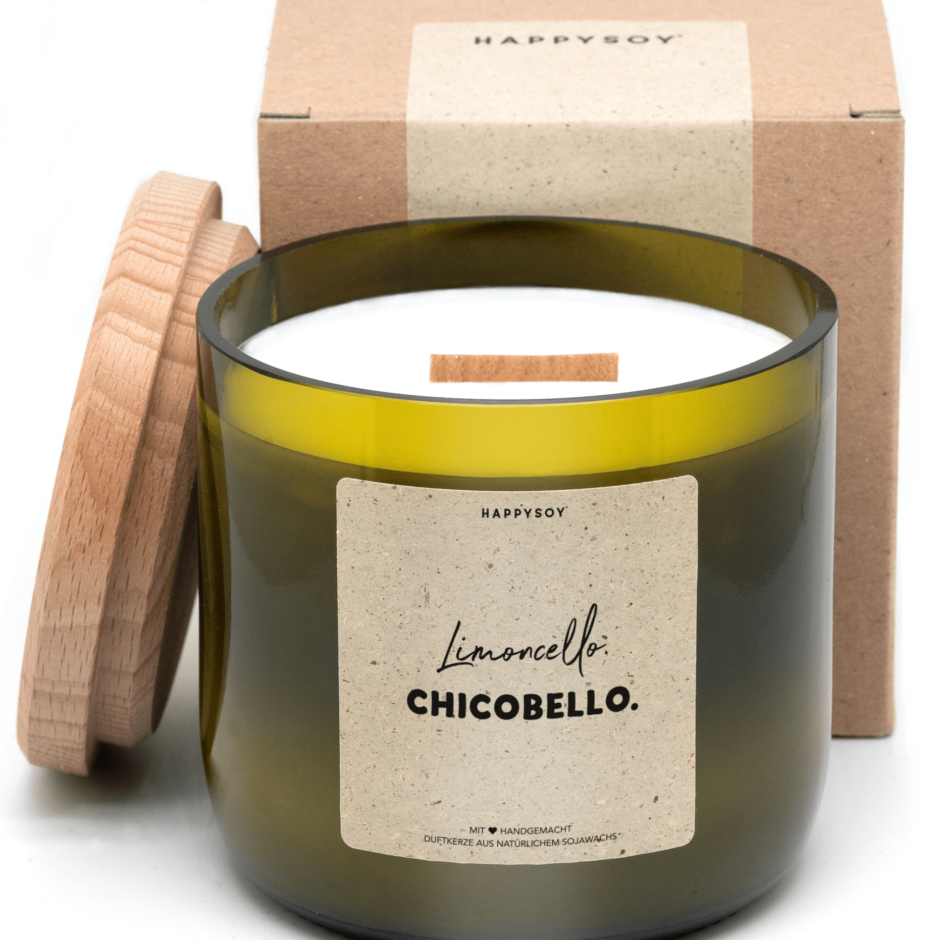 Duftkerze - limoncello. chicobello. - Happysoy®