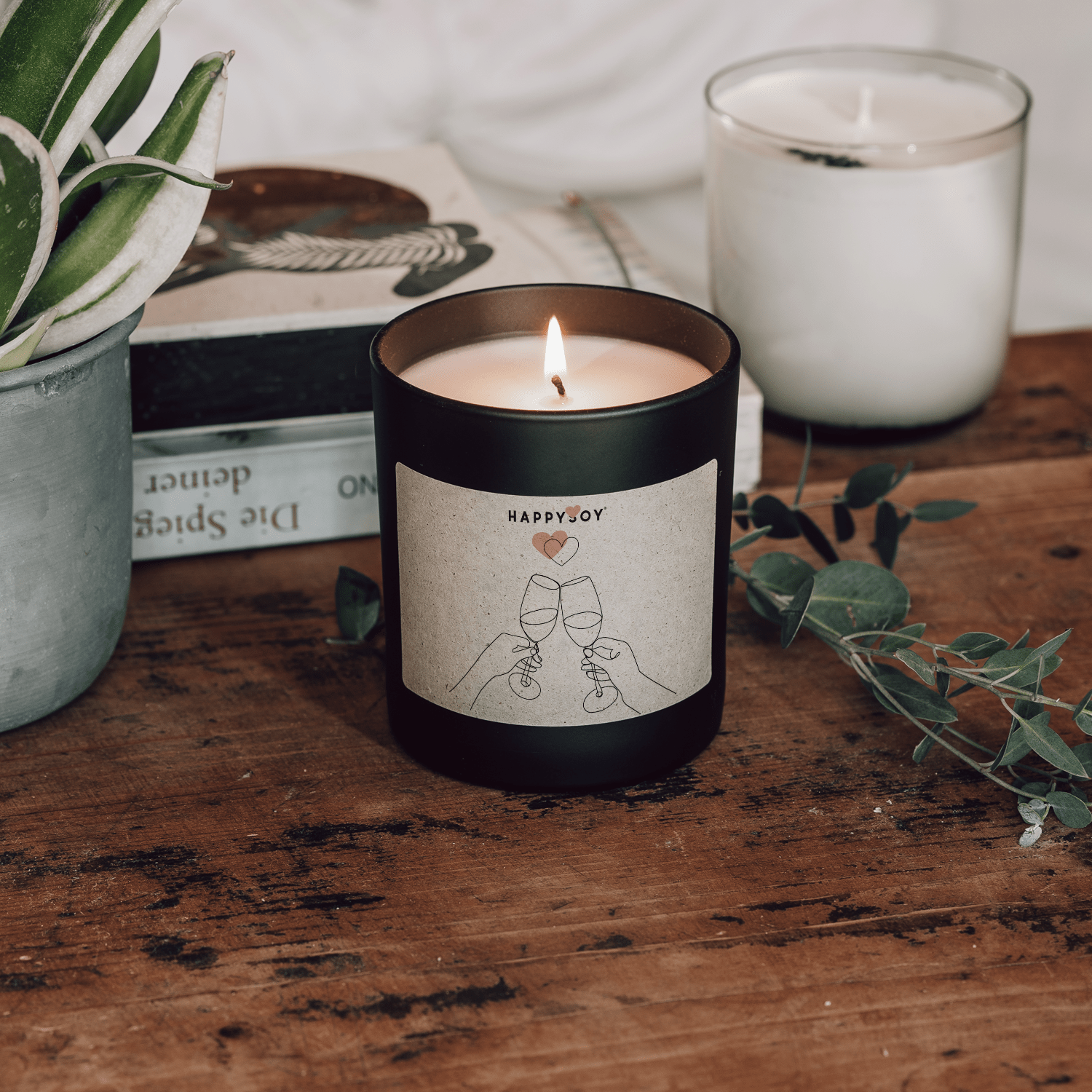 Duftkerze - Love & Champagne - Happysoy®