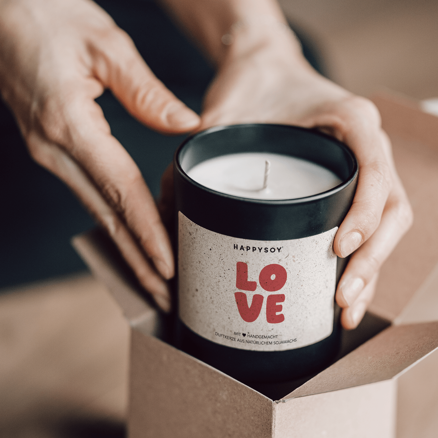 Duftkerze - Love Nr.3 - Happysoy®