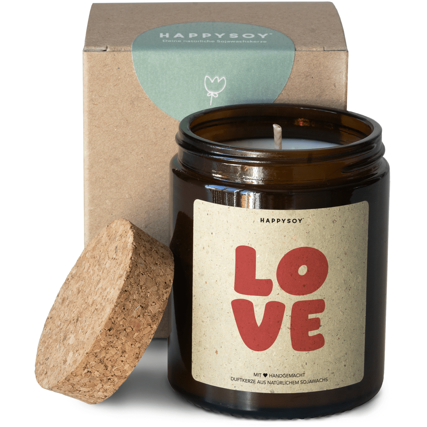 Duftkerze - Love Nr.3 - Happysoy®