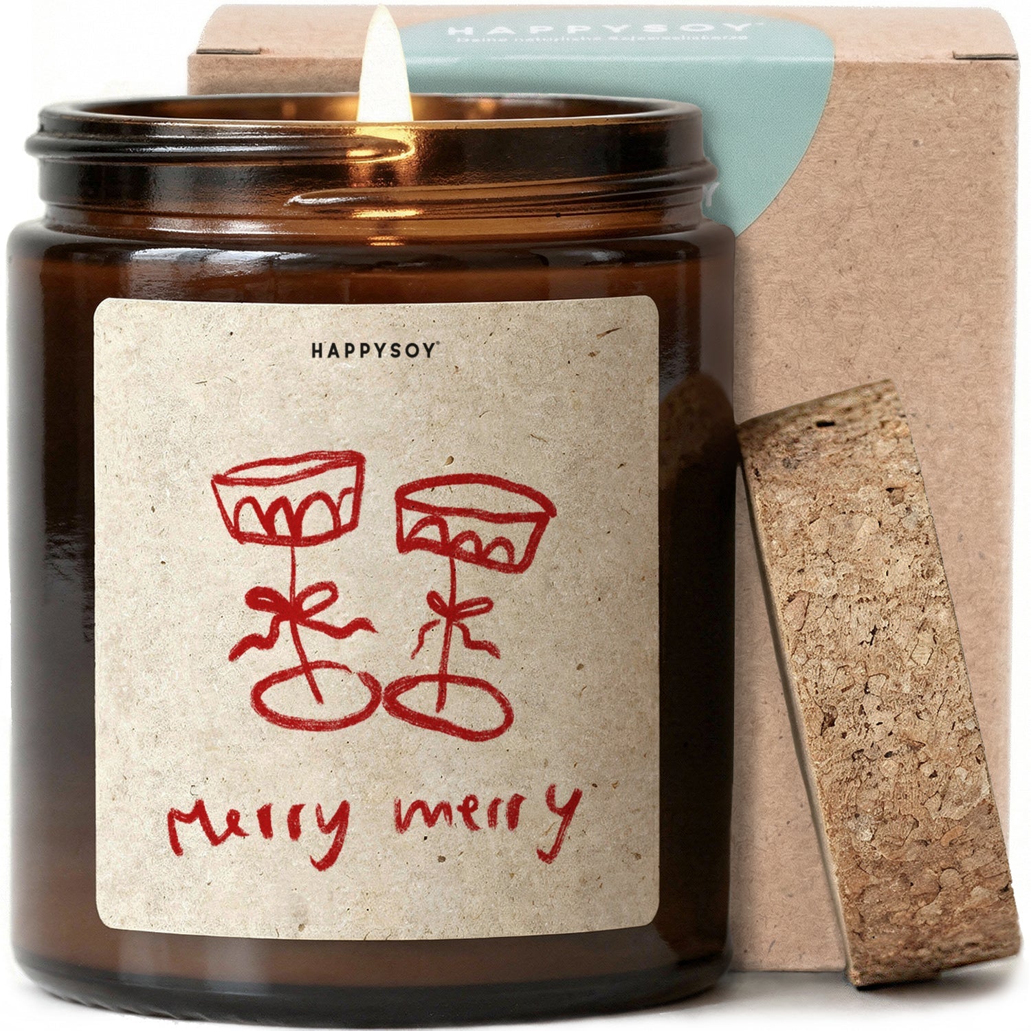 Duftkerze - Merry Merry - Happysoy®