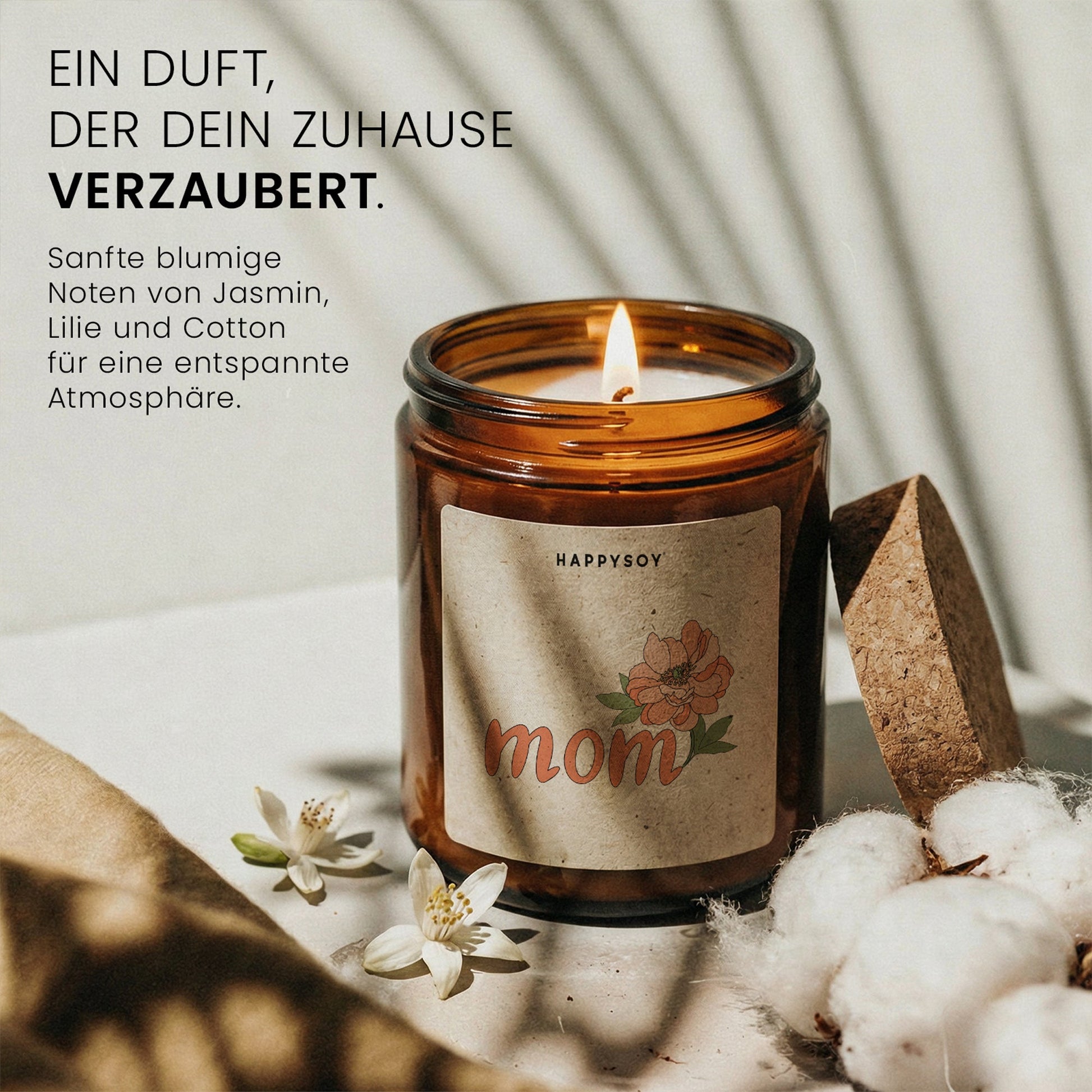 Duftkerze - Mom Muttertag - Happysoy®