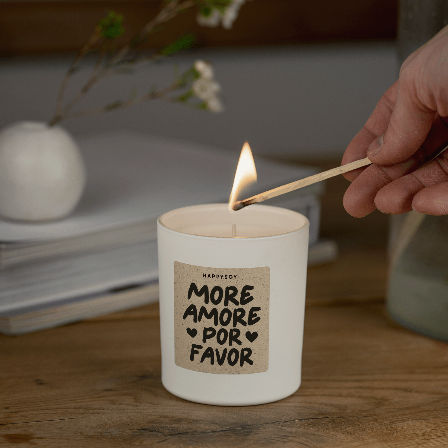 Duftkerze - More Amore Por Favor - Happysoy®