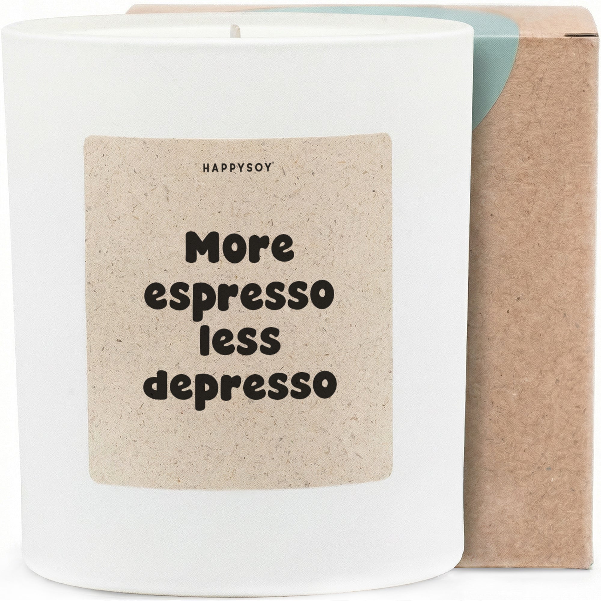 Duftkerze - More espresso less depresso - Happysoy®