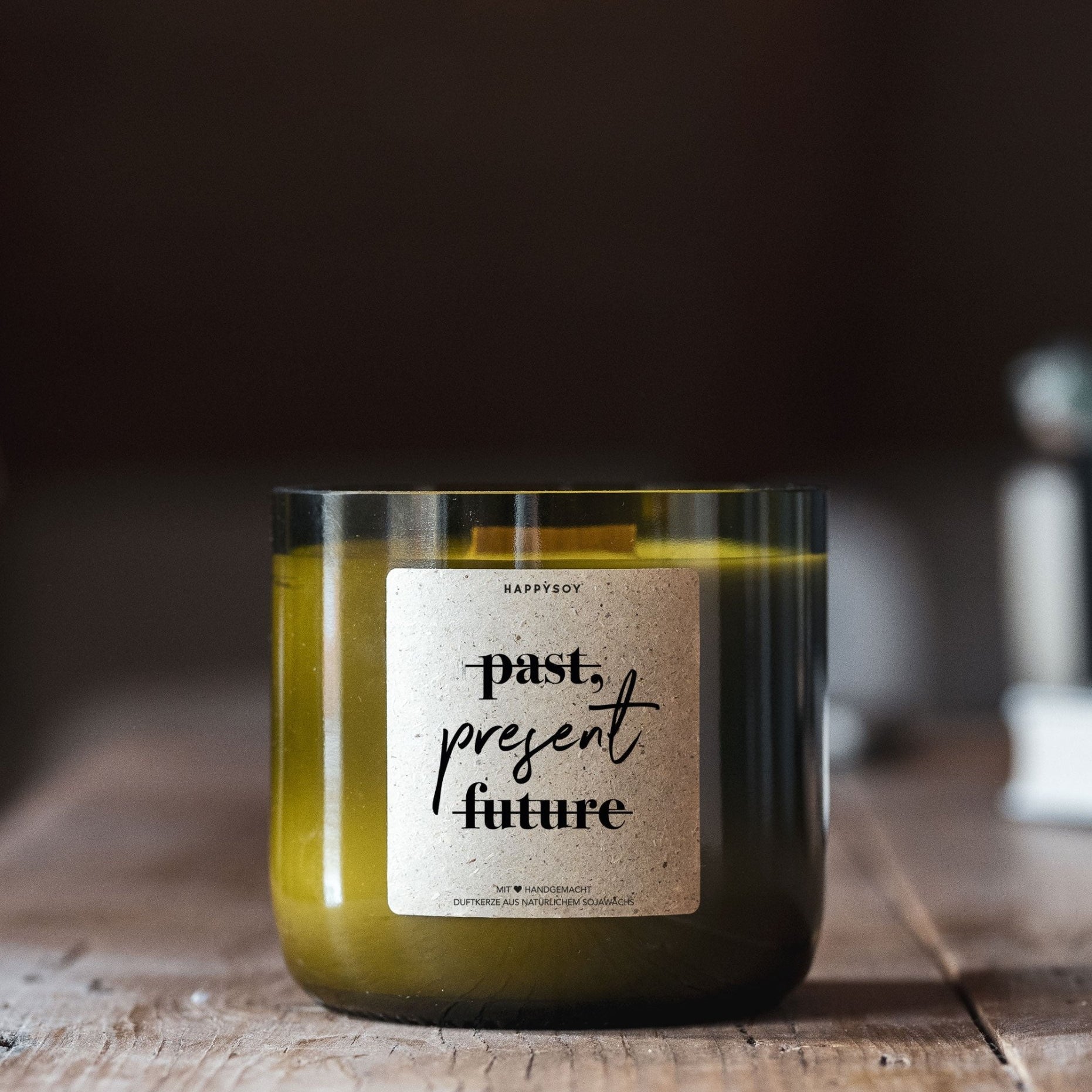 Duftkerze - past, present, future - Happysoy®